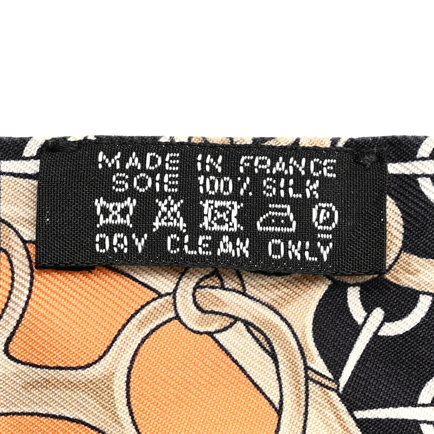 Silk La Promenade Du Matin Twilly Orange Jaune Black