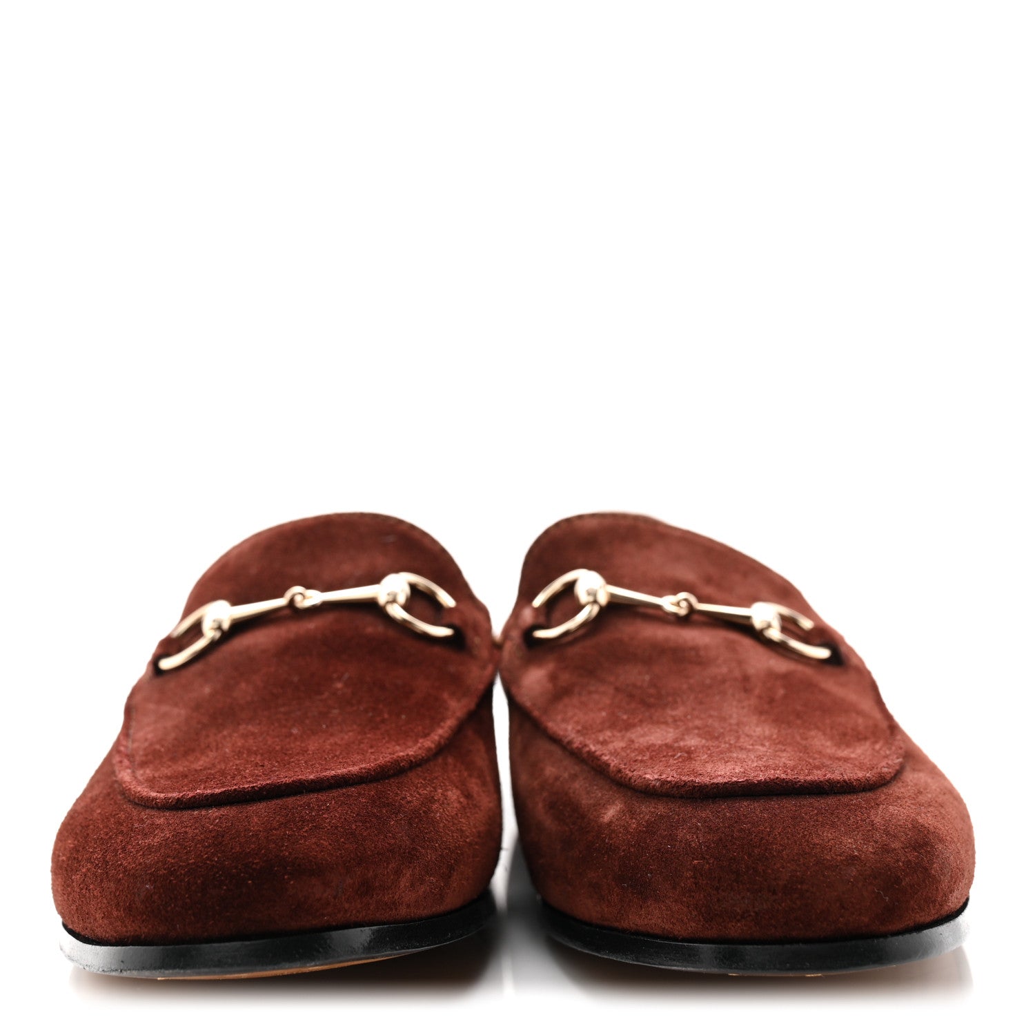 Suede Horsebit Womens Jordaan Loafers 38.5 Brown