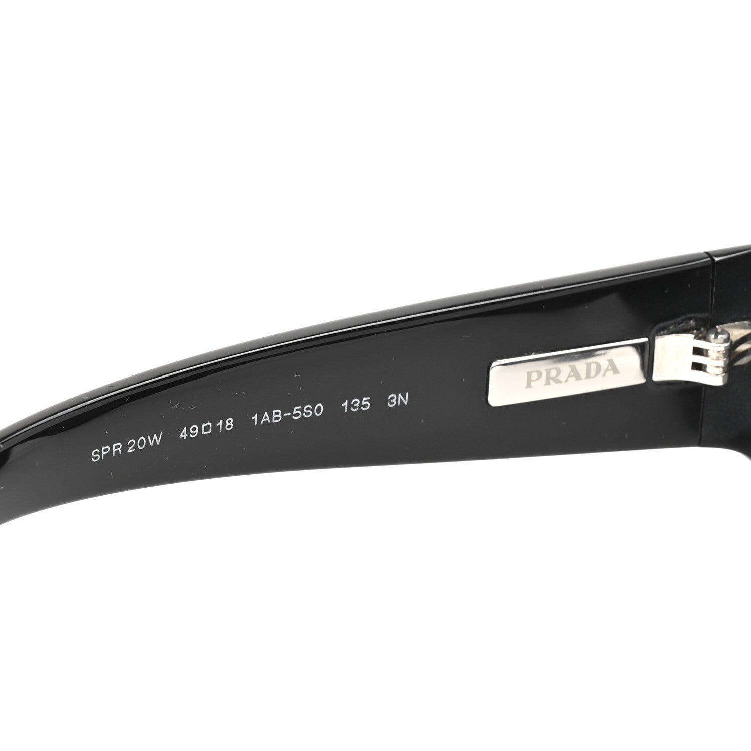 Acetate Sunglasses SPR 20W Black