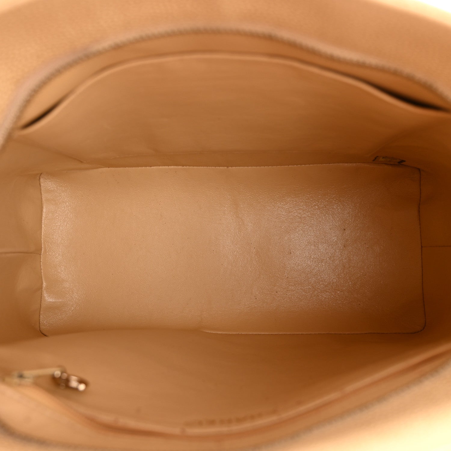 Caviar Quilted Medallion Tote Beige