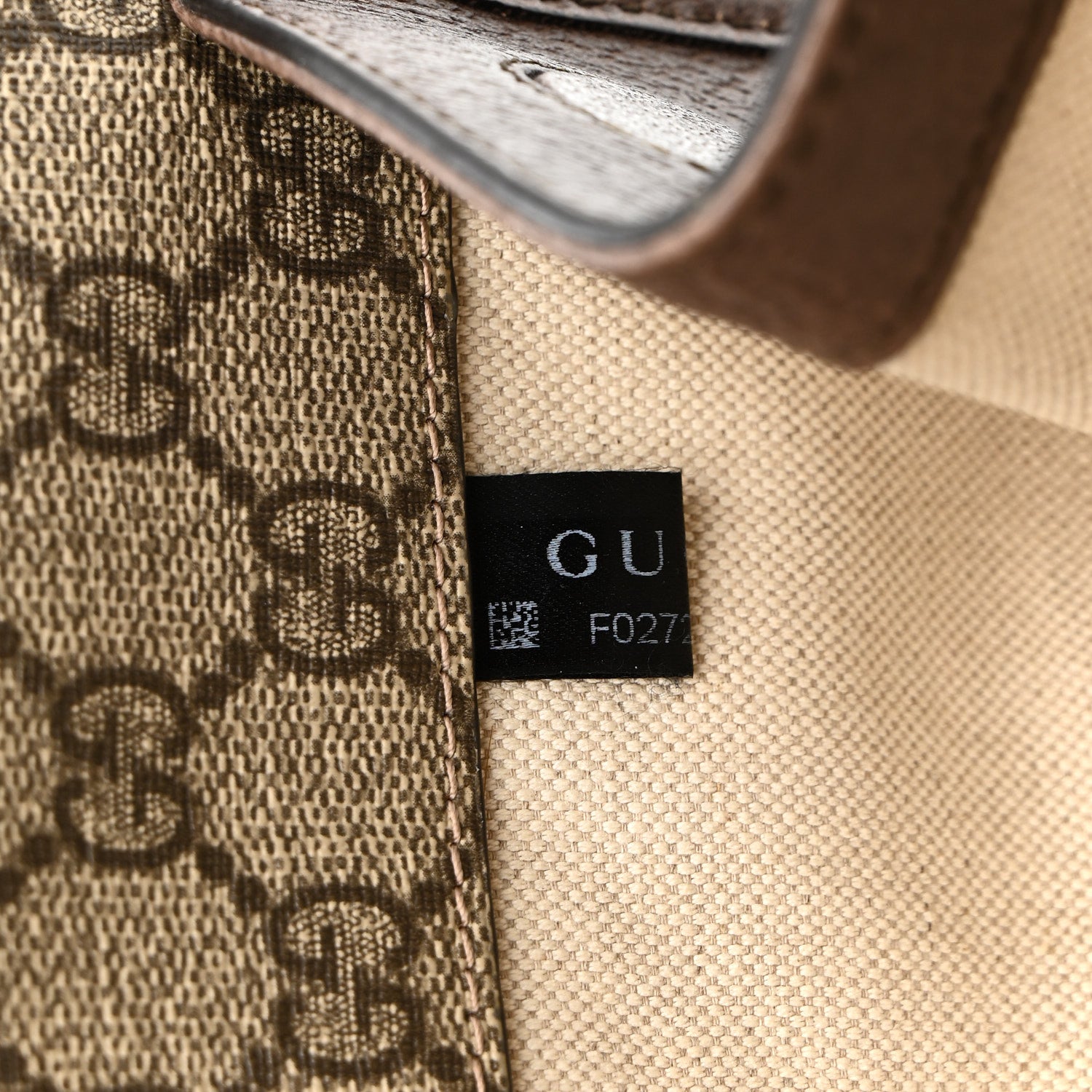 GG Supreme Monogram Web Small Neo Vintage Double Flap Messenger Bag Beige New Acero