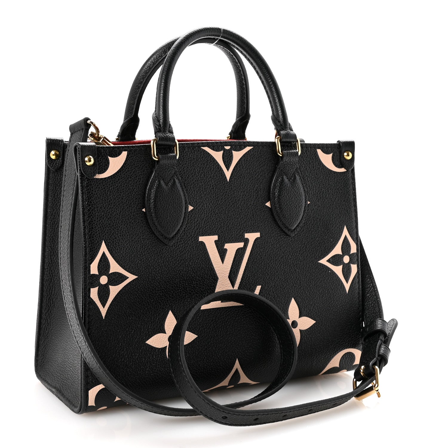 Empreinte Monogram Giant Onthego PM Black Beige