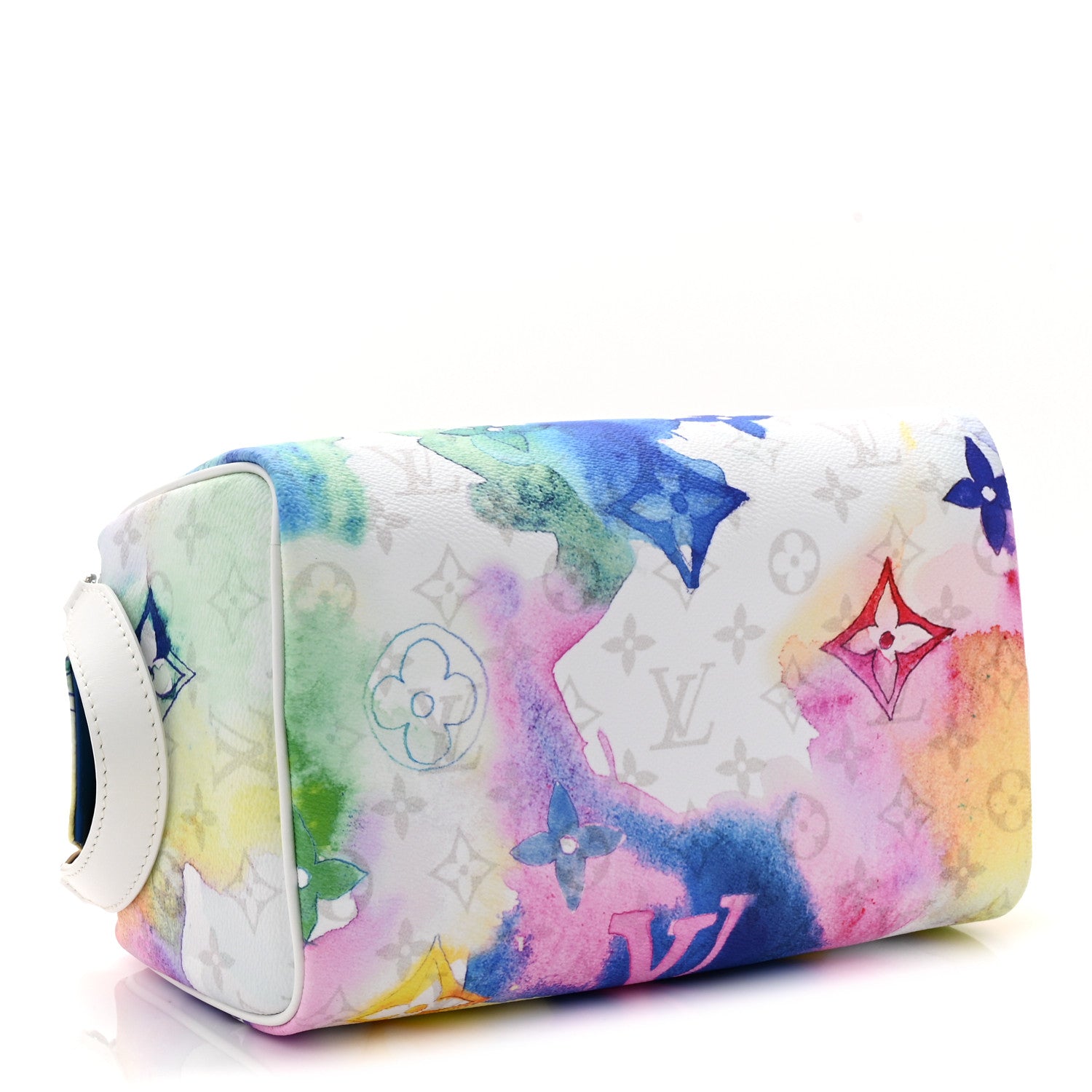 Monogram Watercolor Dopp Kit Toilet Pouch Multicolor