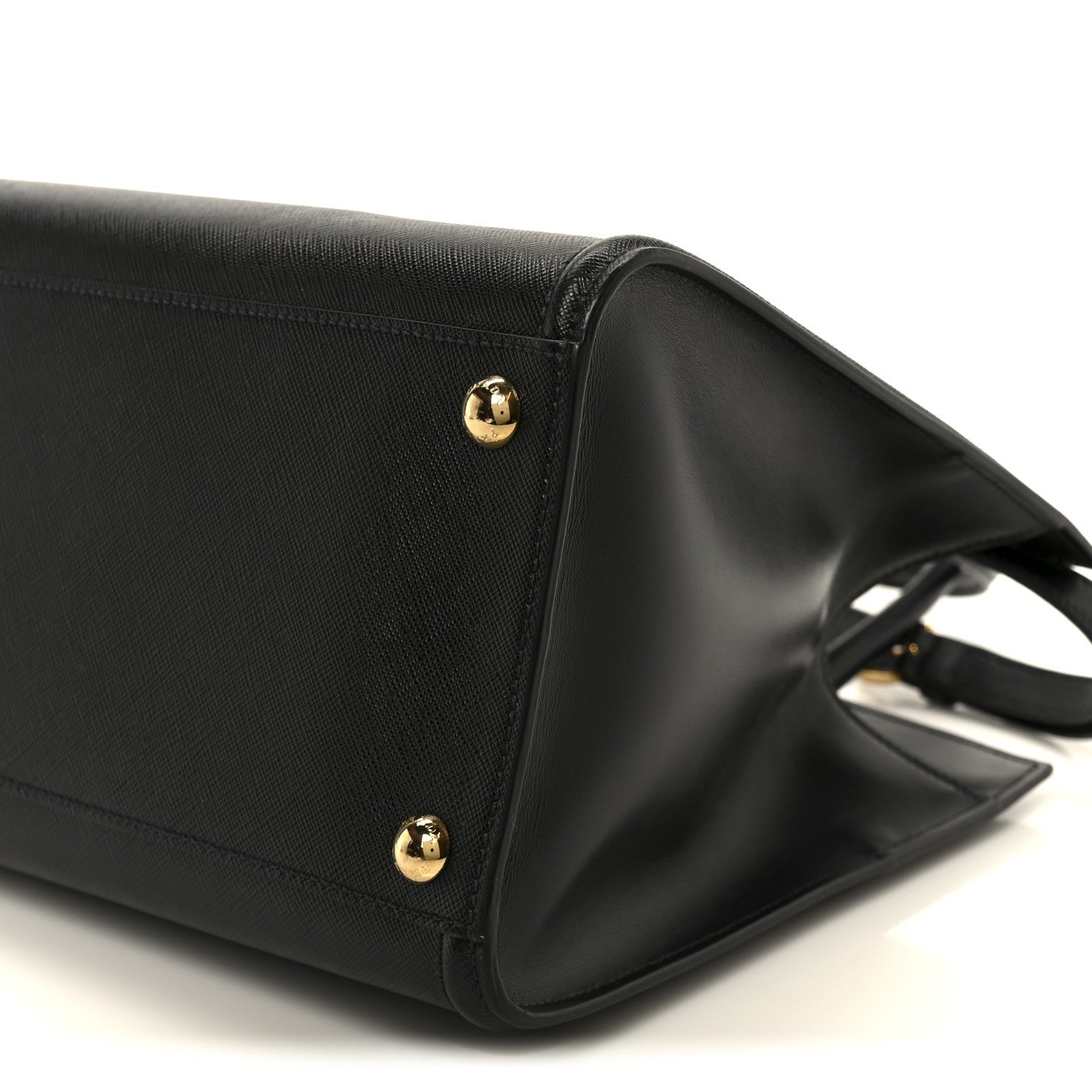 Saffiano Soft Calfskin Tote Black