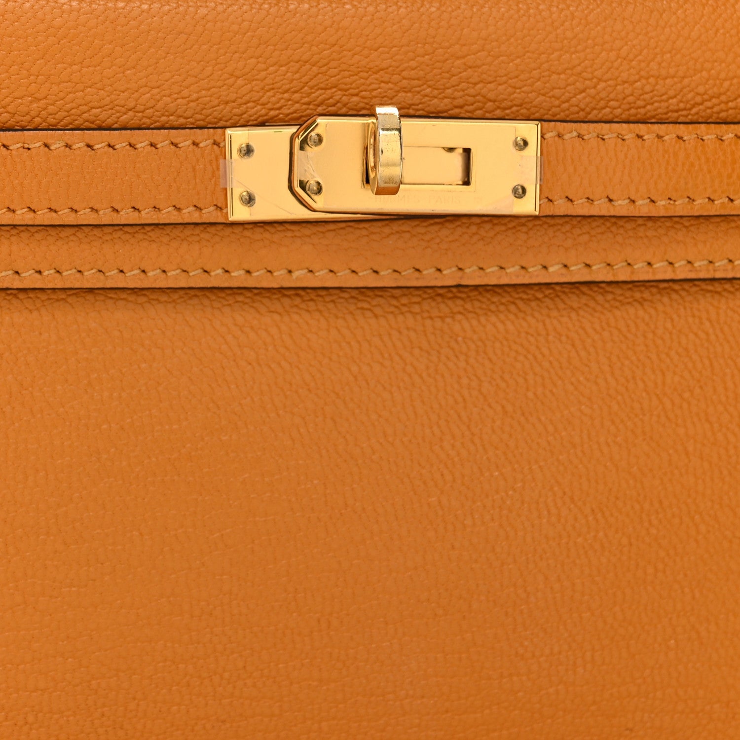 Chevre Mysore Mini Kelly Sellier 20 Jaune Ambre