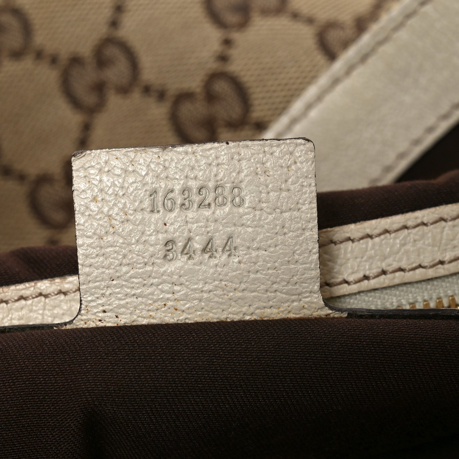 Monogram Medium Charmy Shoulder Bag White