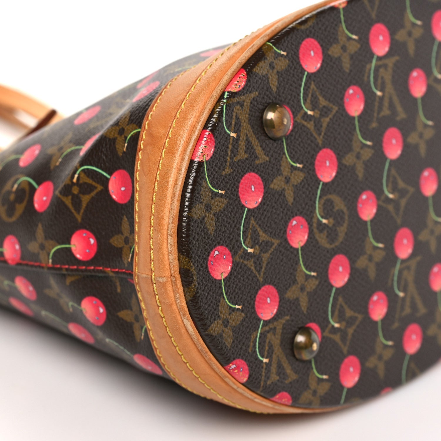 Monogram Cerises Bucket Bag