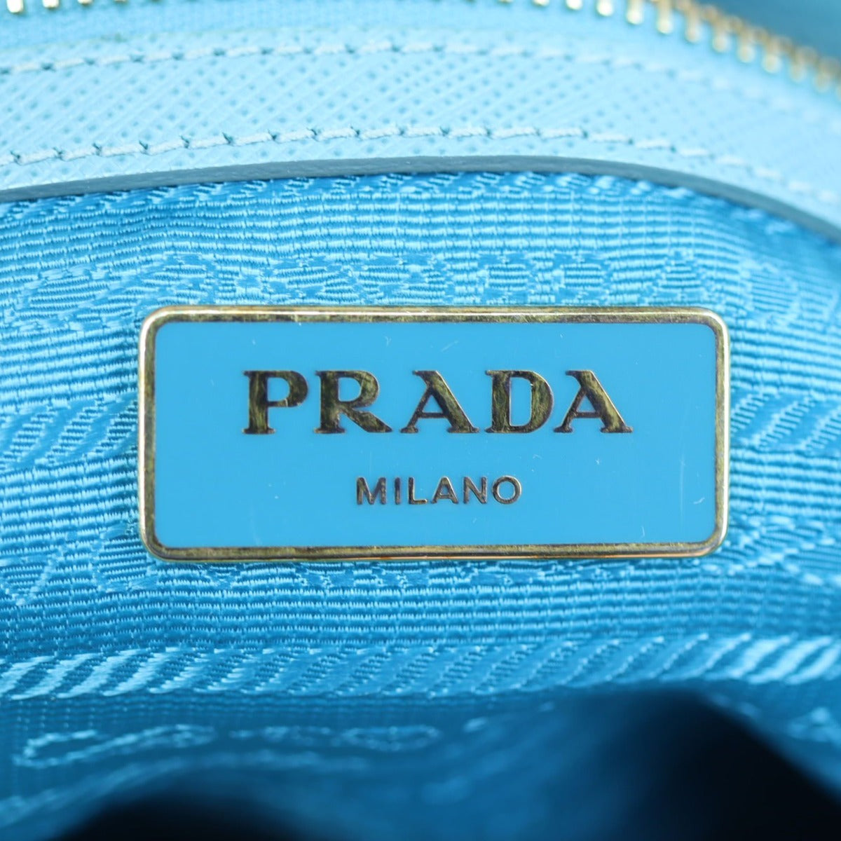 Prada Saffiano Lux Galleria Double Zip Tote Small