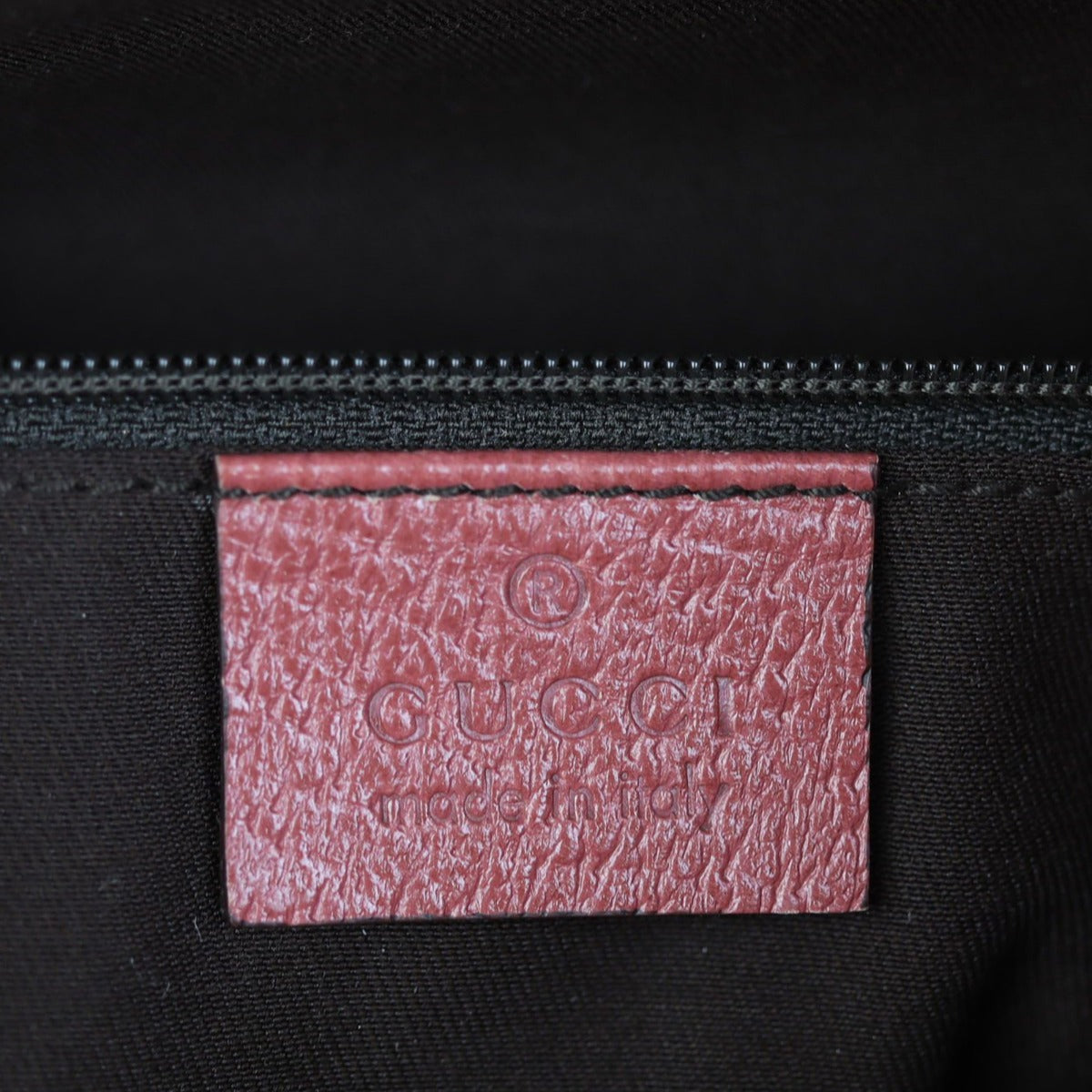 Gucci Guccissima Twin Pocket Boston Bag