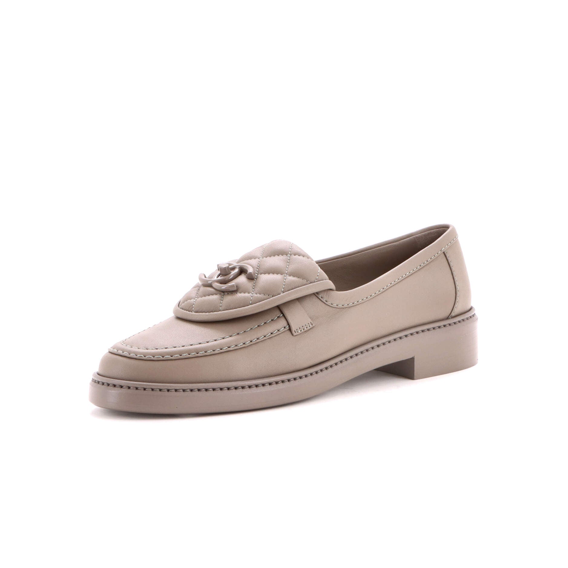 Women's CC Loafers Quilted Leather