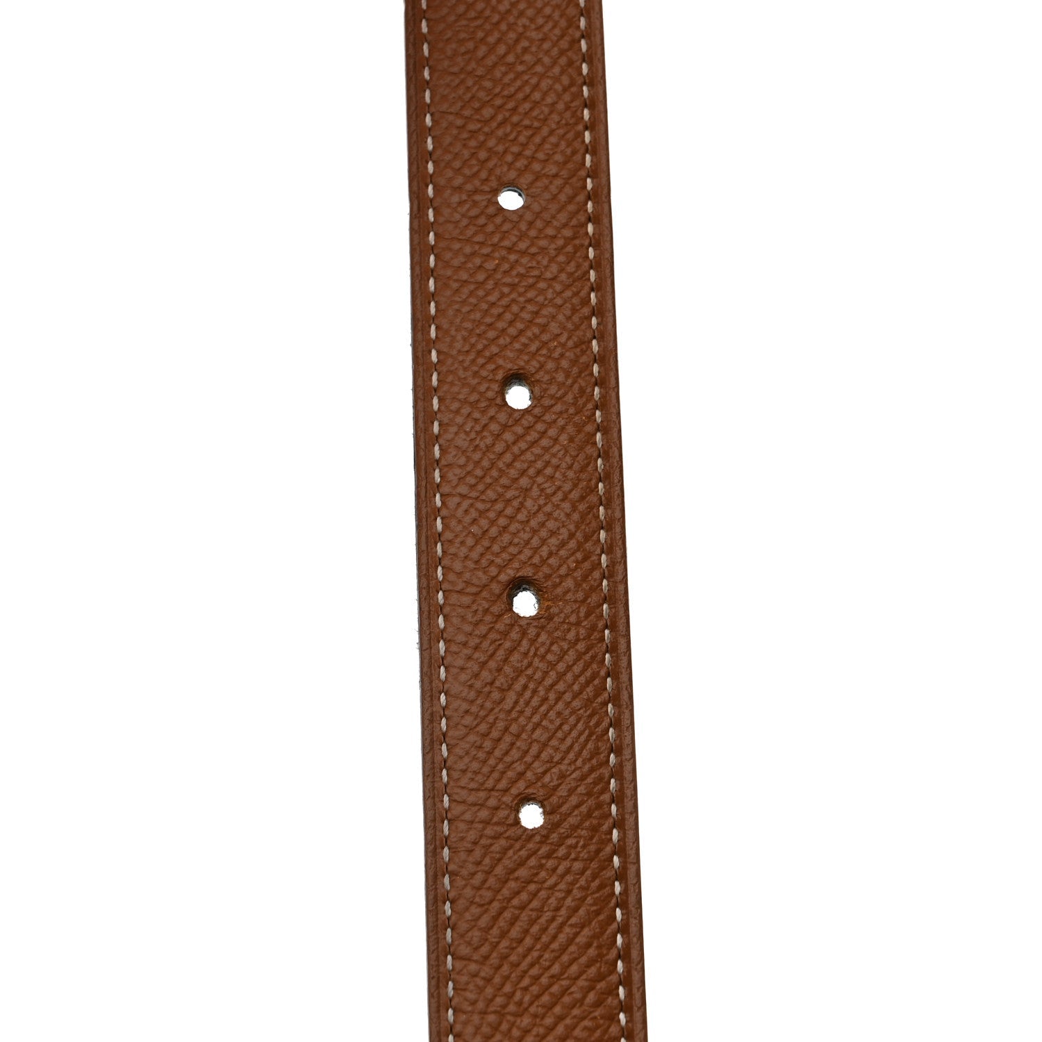 Swift Epsom 24mm Mini Constance H Belt 75 Black Gold