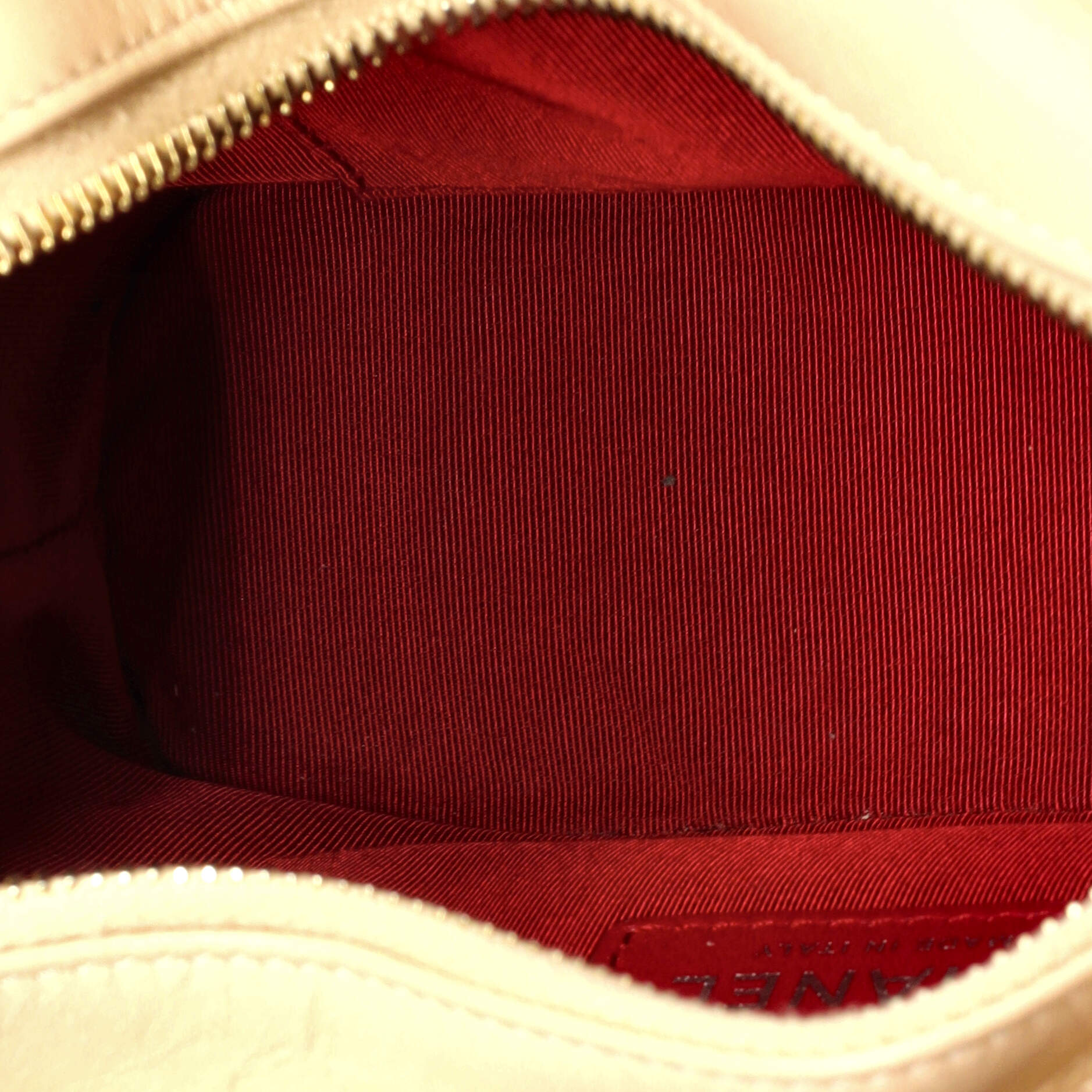 Bicolor Gabrielle Hobo Quilted Aged Calfskin Small