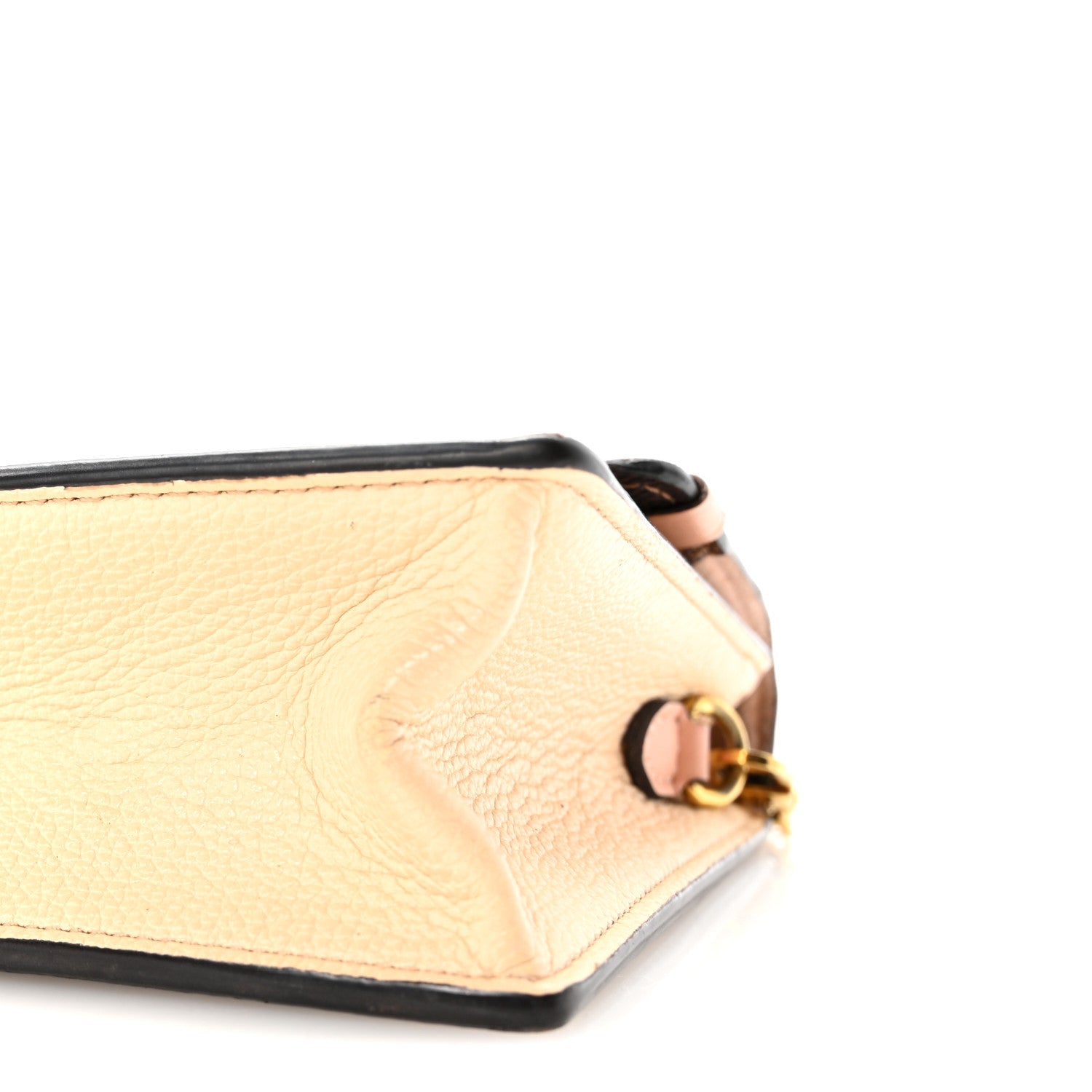 Damier Ebene Vavin Chain Wallet Creme