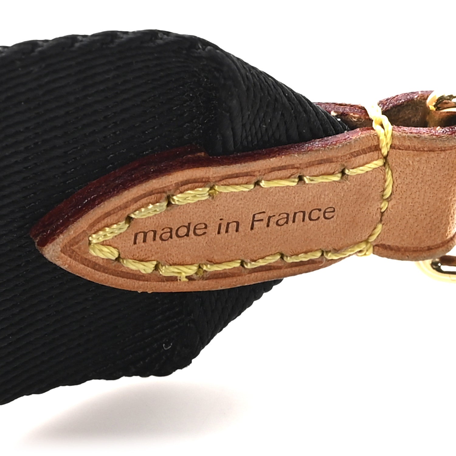 Monogram Multi Pochette Accessories Bandouliere Shoulder Strap Black