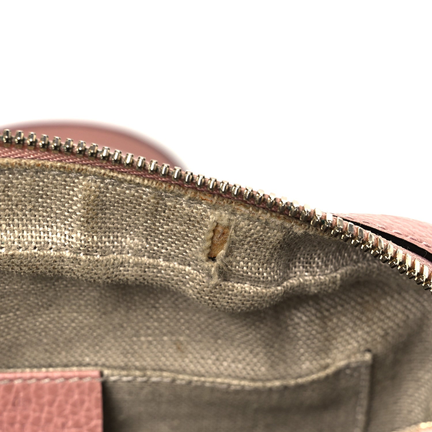 Monogram Mini Bree Messenger Bag Beige Soft Pink