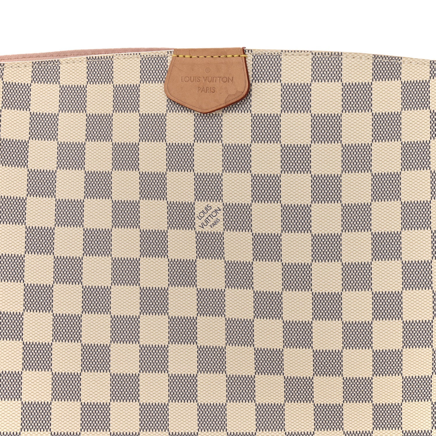 Damier Azur Graceful MM Rose Ballerine