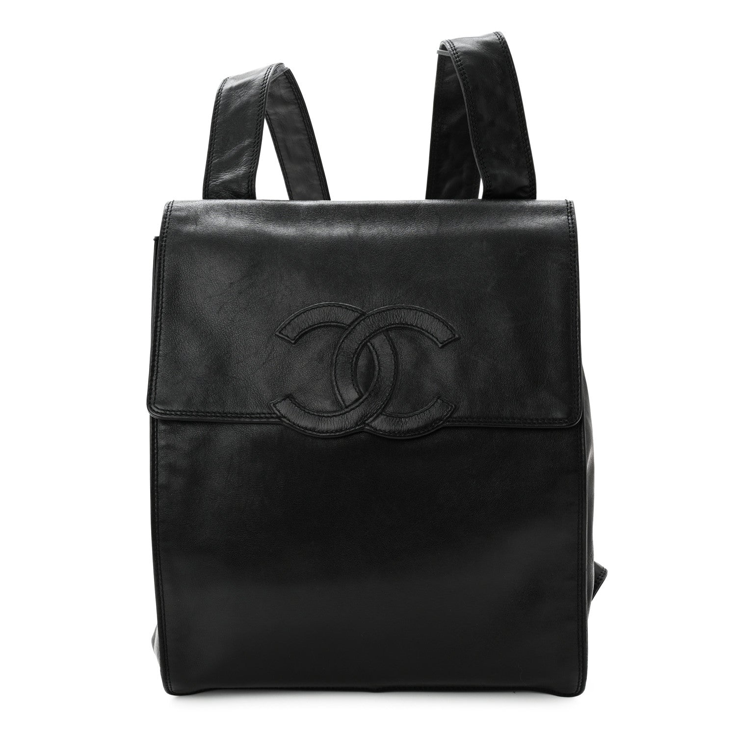 Lambskin CC Backpack Black