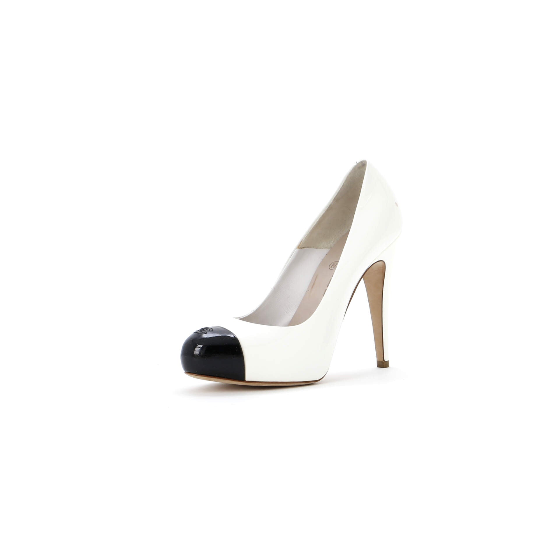 Women's Cap Toe Pumps Patent