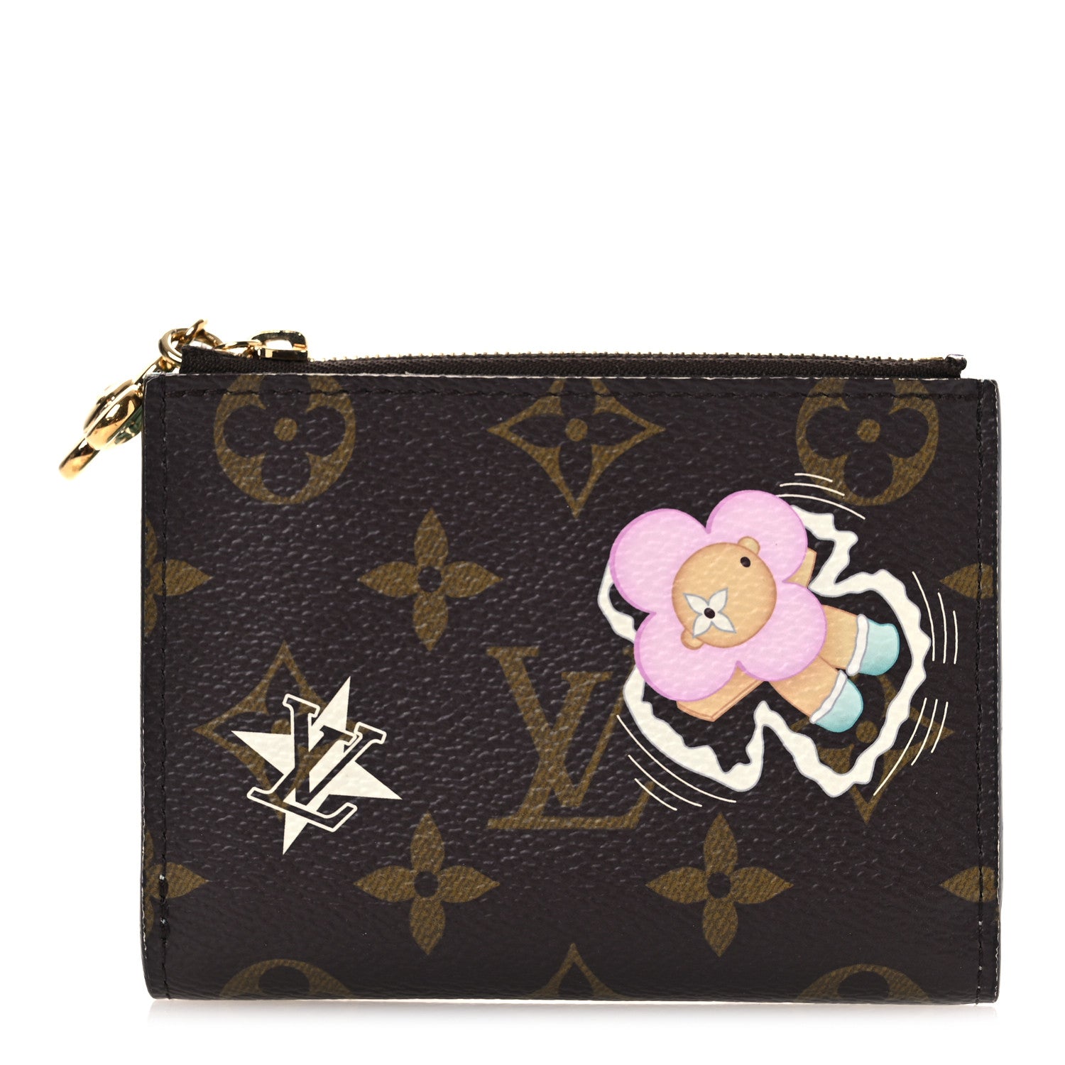 Monogram Snow Show Lisa Wallet Azur Frost