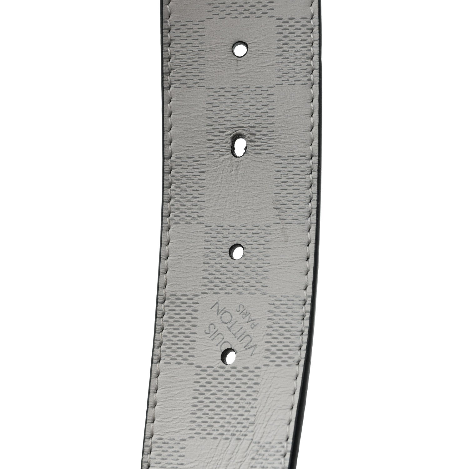 Damier Graphite Damier Infini 40mm LV Initiales Reversible Belt 95 38 Gray Black