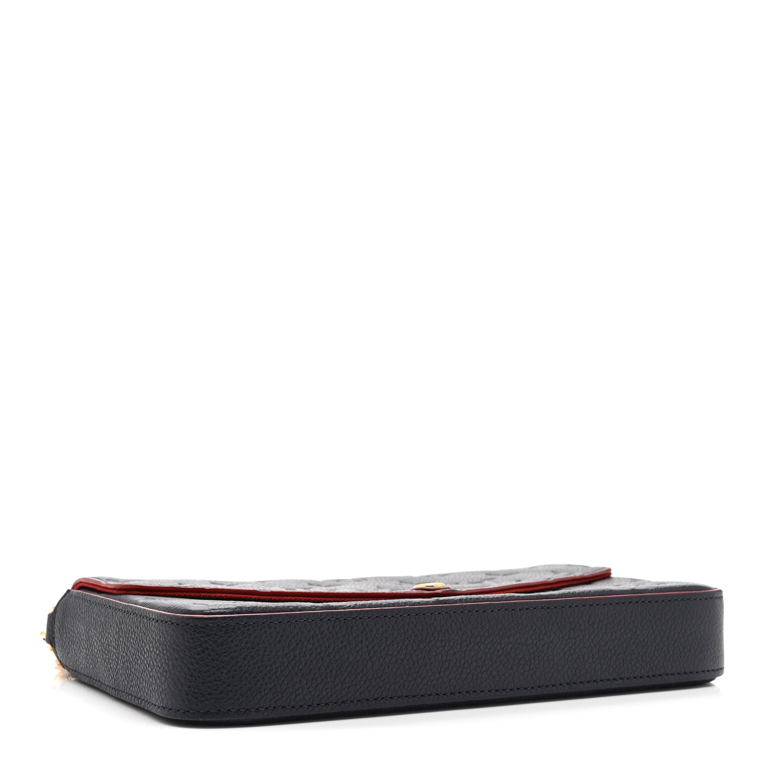 Empreinte Pochette Felicie Chain Wallet Marine Rouge