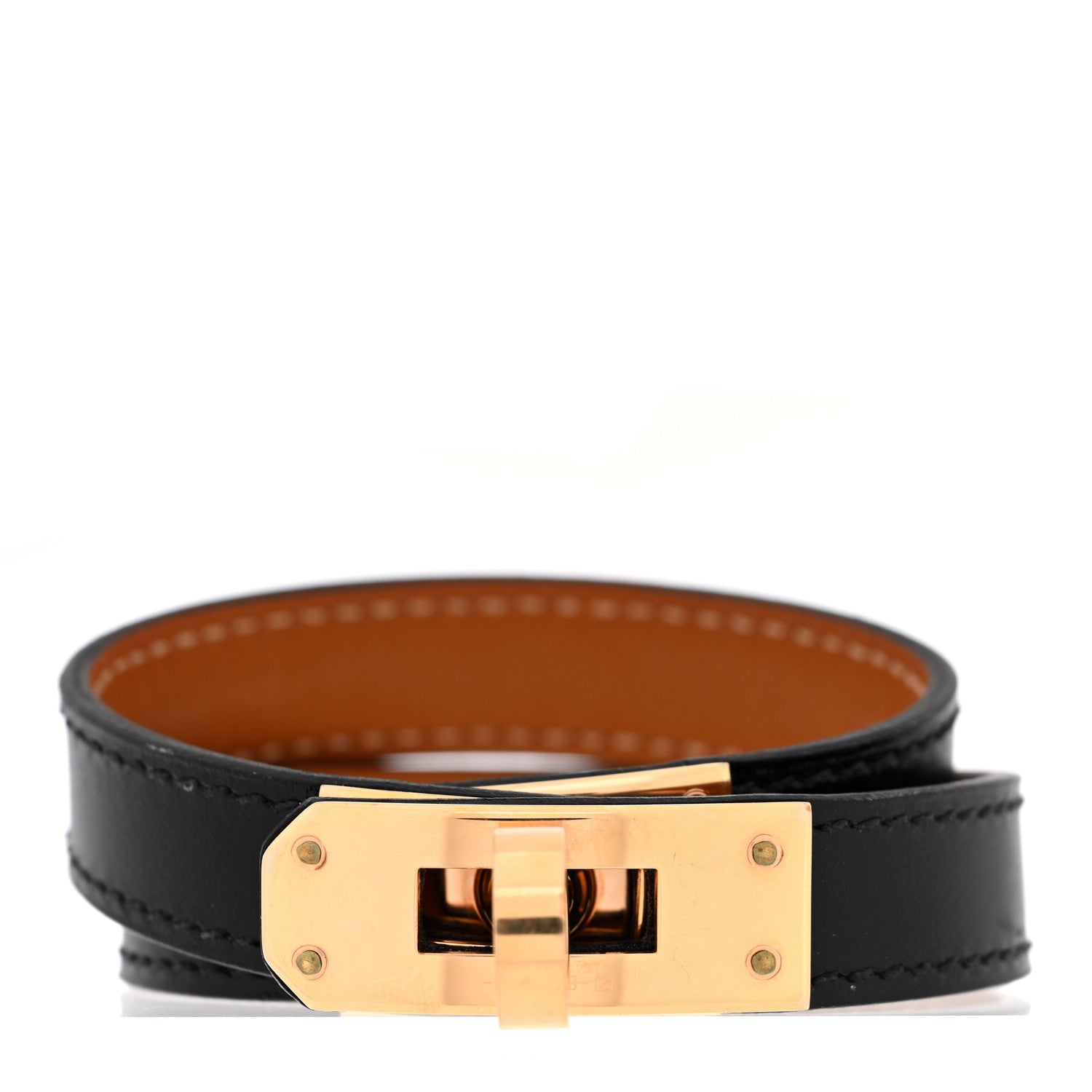 Box Kelly Double Tour Bracelet T2 Black