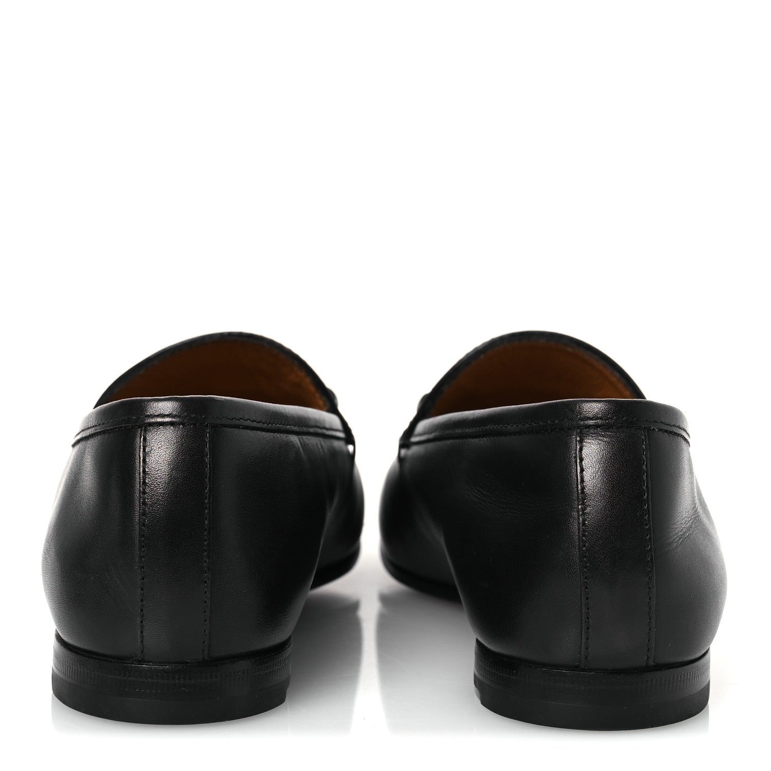 Calfskin Womens Jordaan Loafers 35.5 Black