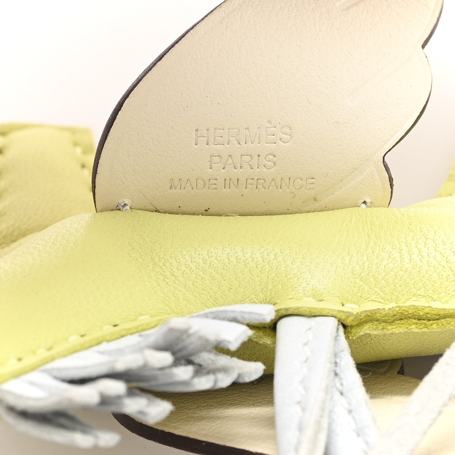 Milo Lambskin Grigri Rodeo Pegase Horse Bag Charm PM Jaune Bourgeon Bleu Brume Nata