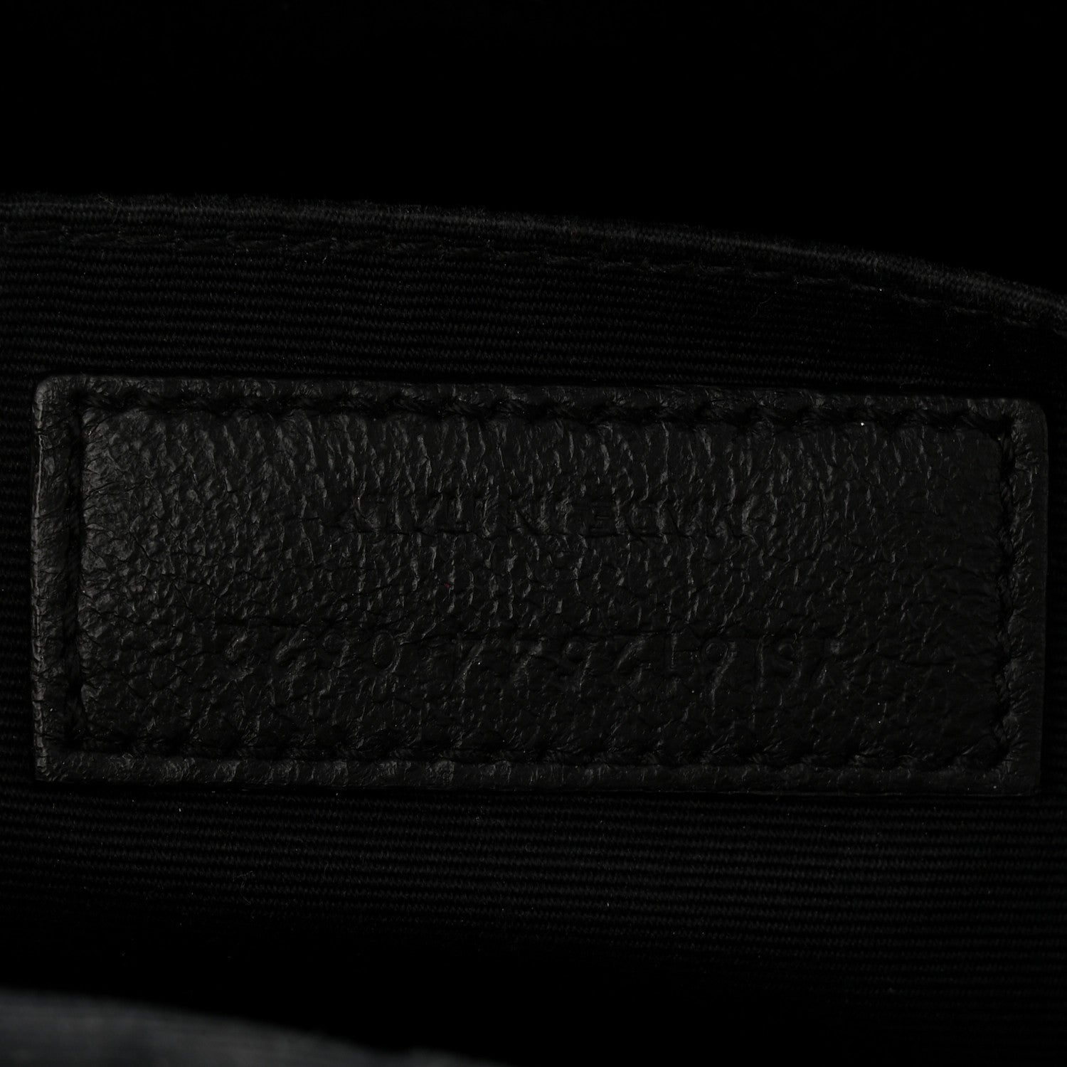 Calfskin Matelasse Monogram Lou Camera Bag Black