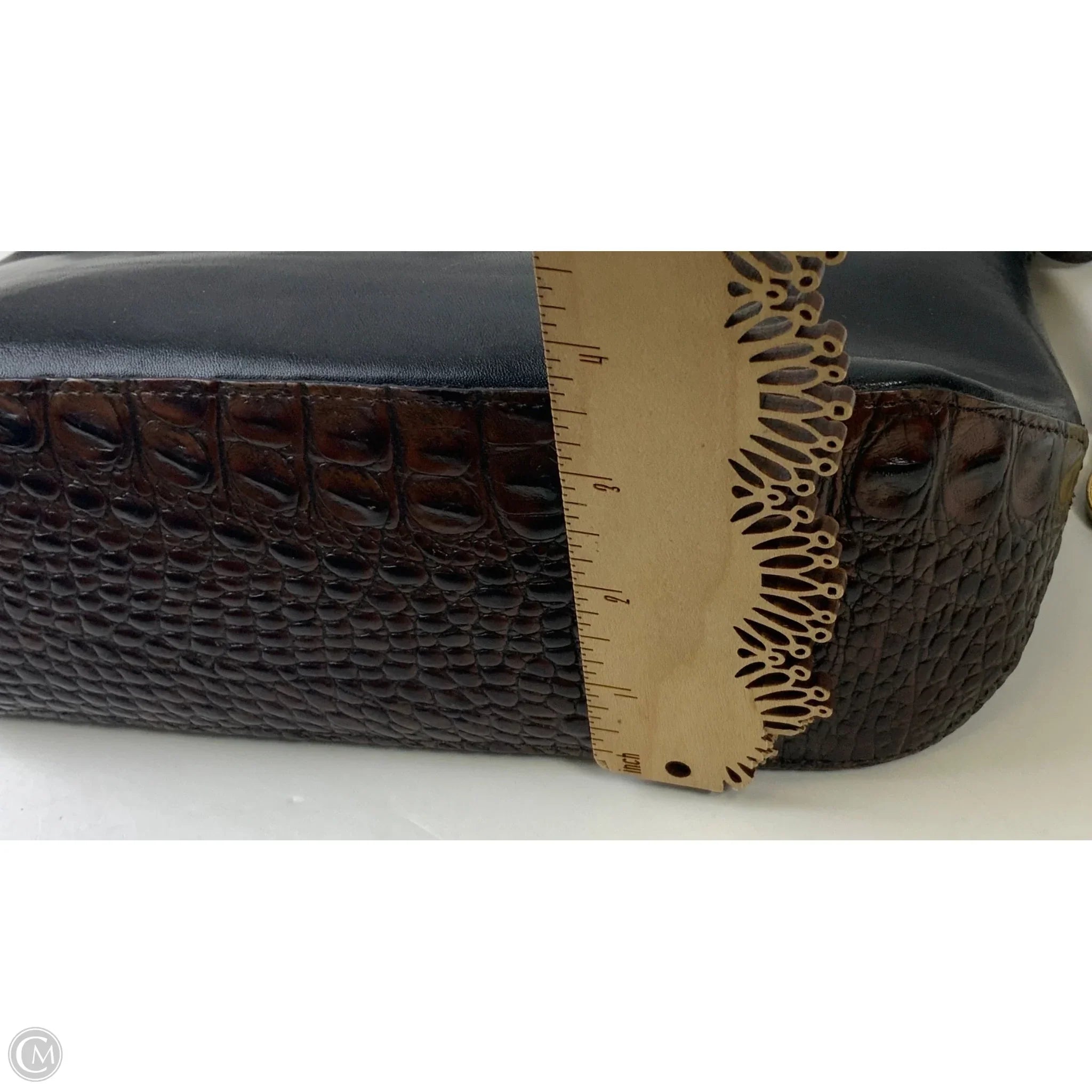 Handbag Leather By Brighton, Size: Small