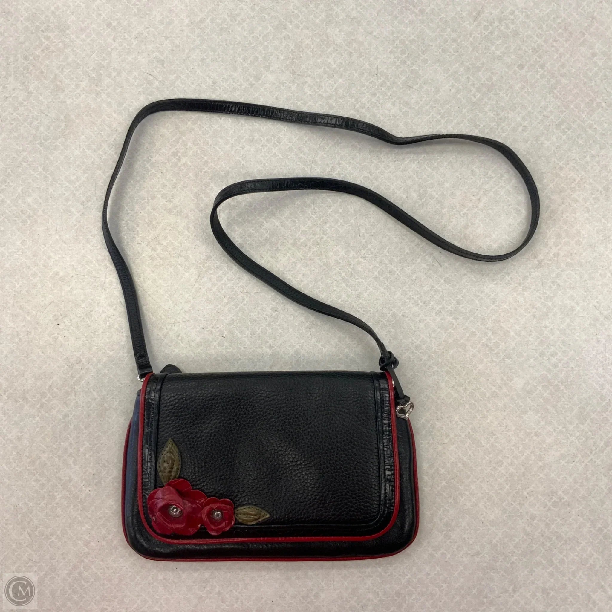 Crossbody Leather By Brighton, Size: Small