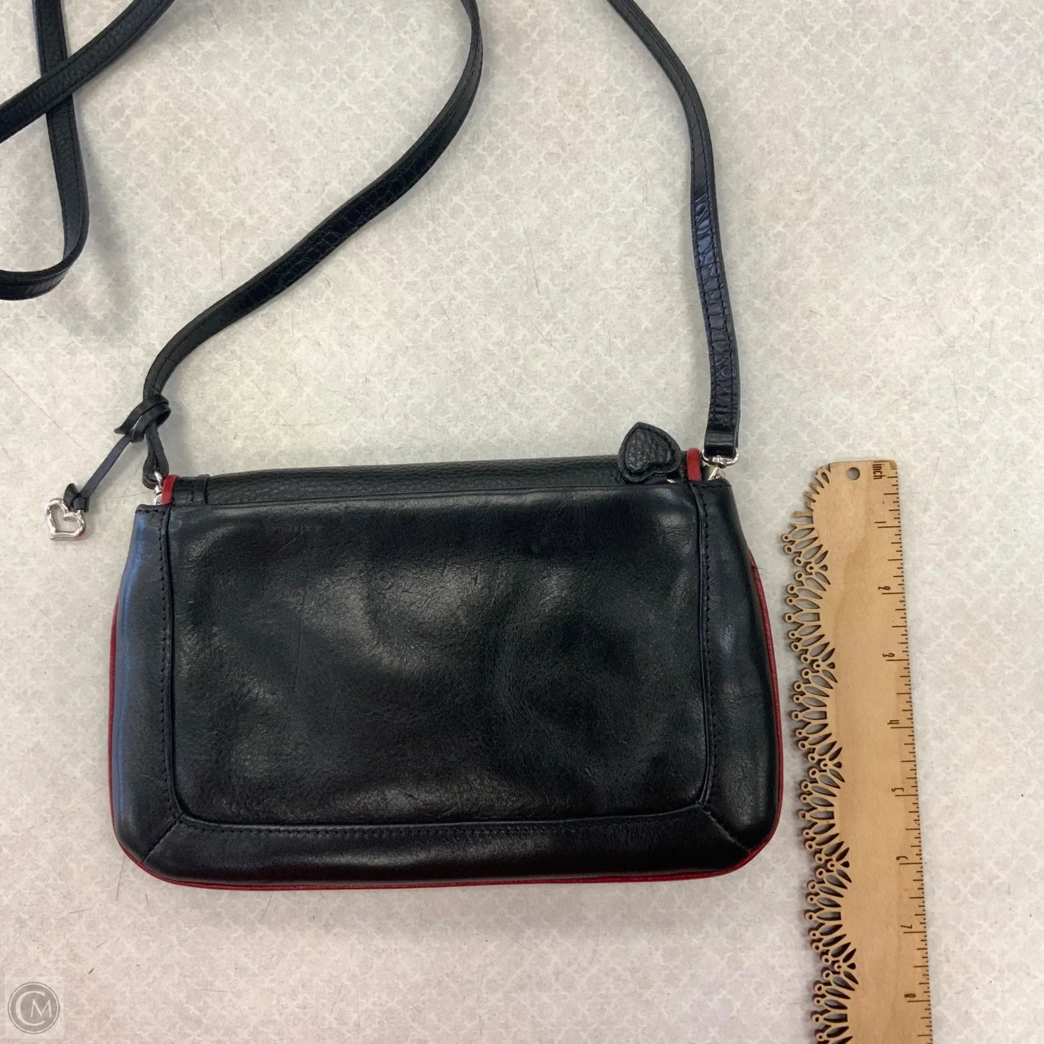 Crossbody Leather By Brighton, Size: Small