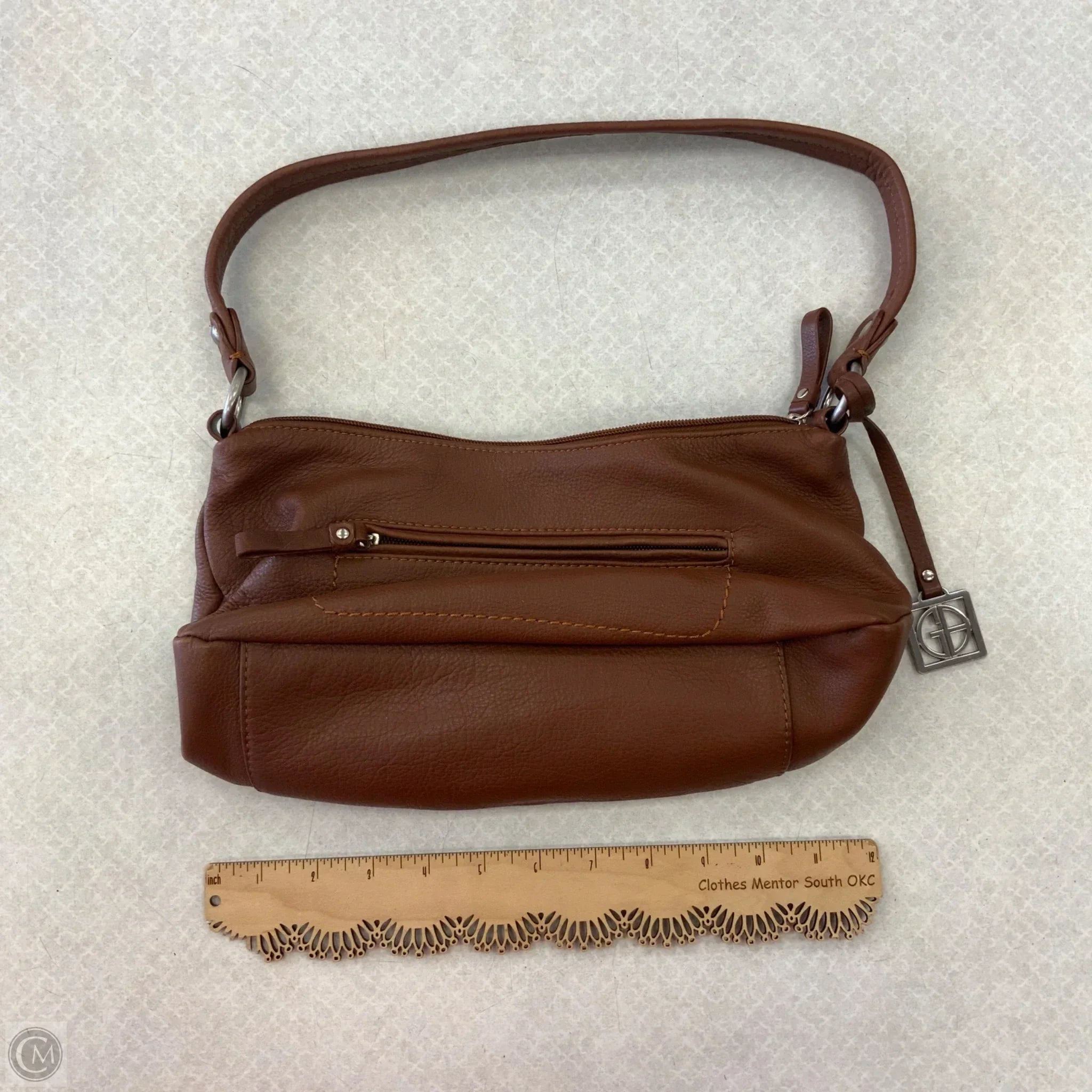 Handbag Leather By Giani Bernini, Size: Small