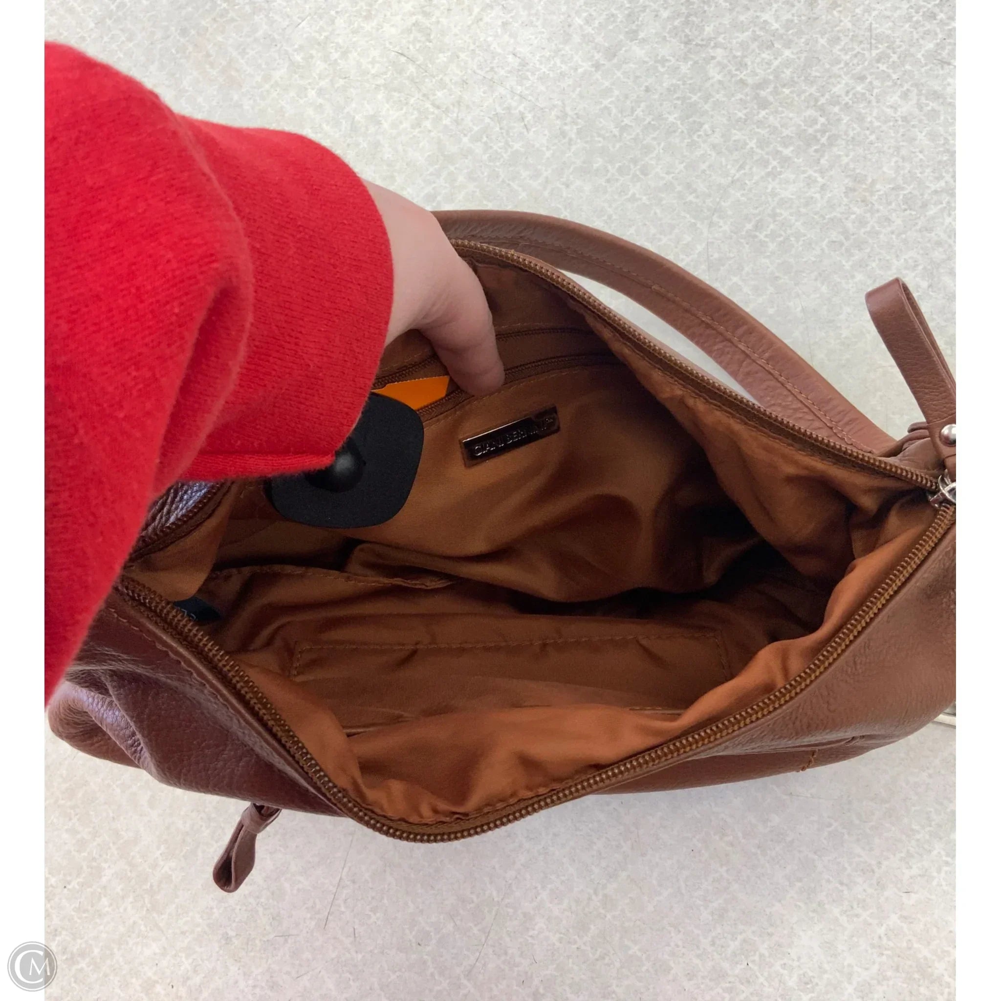 Handbag Leather By Giani Bernini, Size: Small