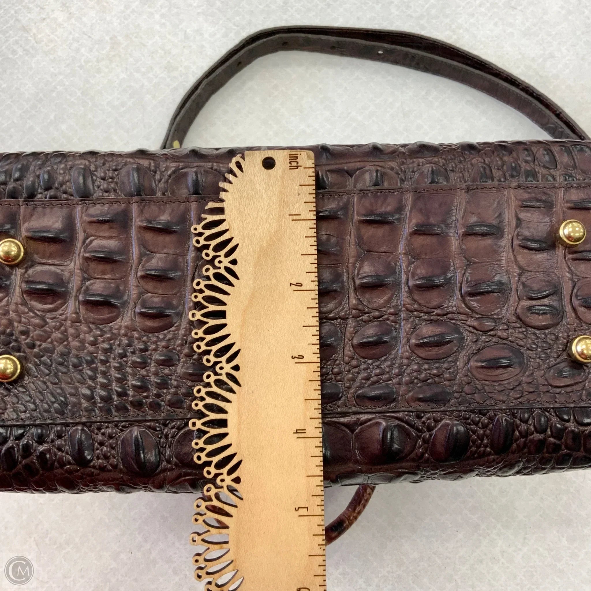 Handbag Designer By Brahmin, Size: Large