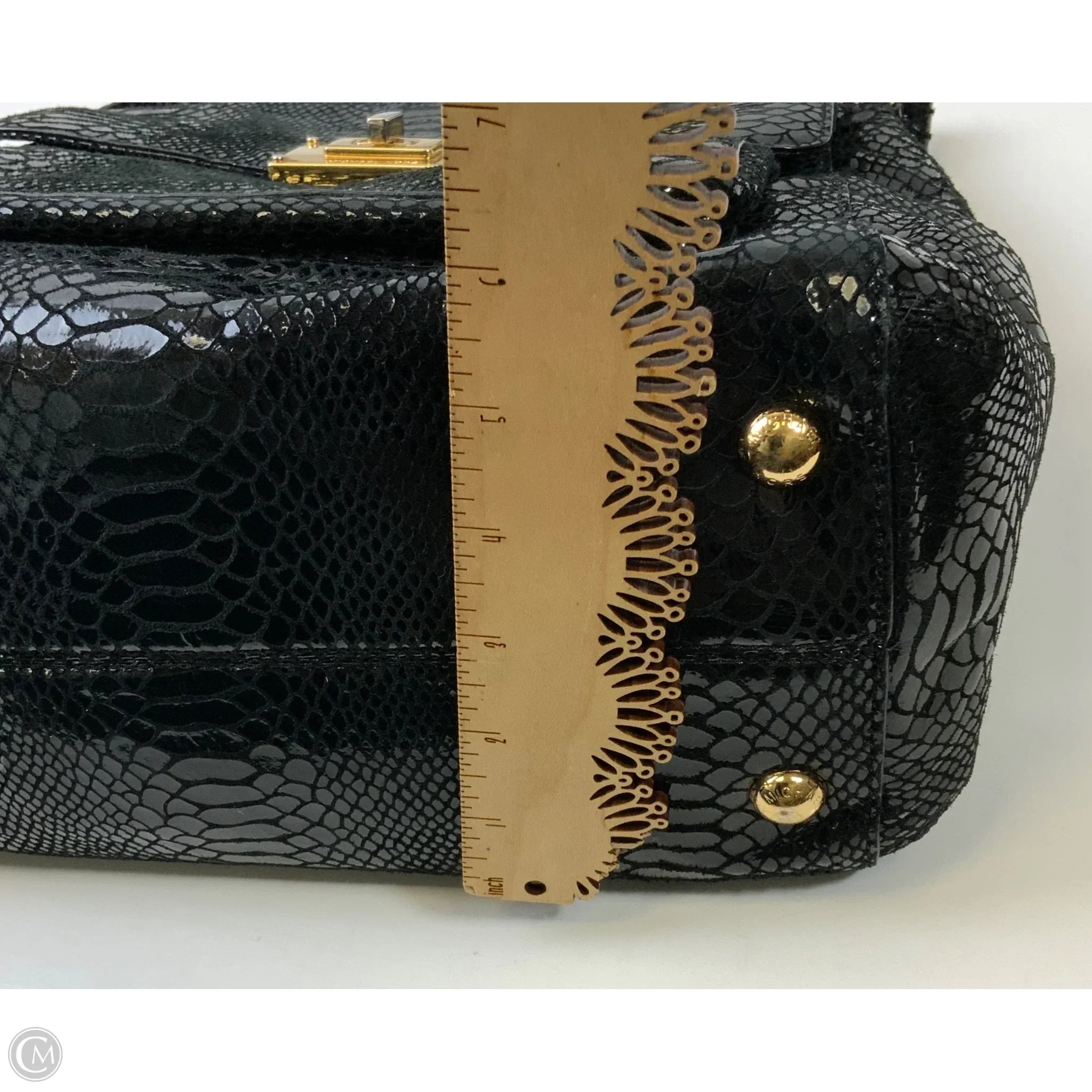 Handbag Leather By Michael By Michael Kors, Size: Large