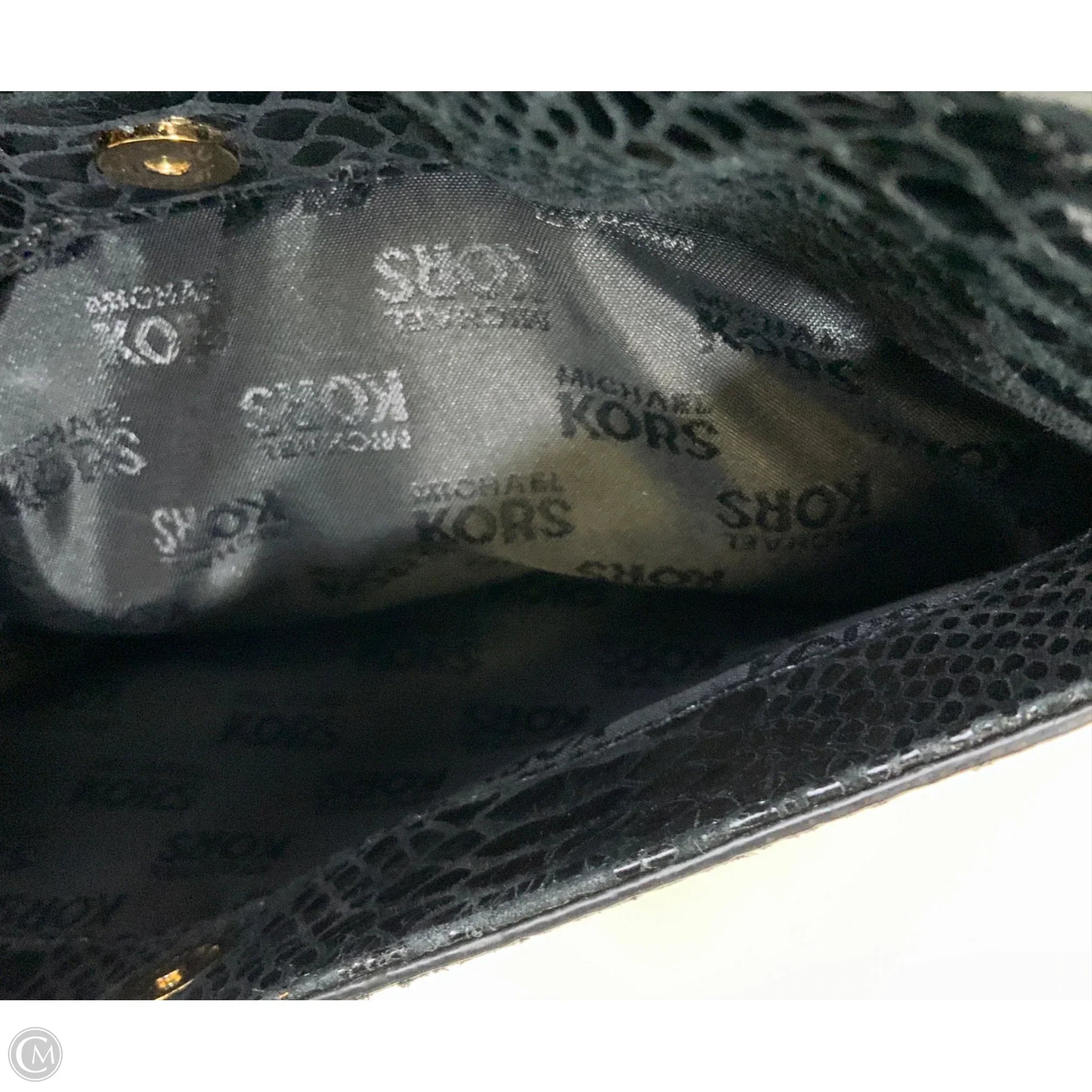 Handbag Leather By Michael By Michael Kors, Size: Large
