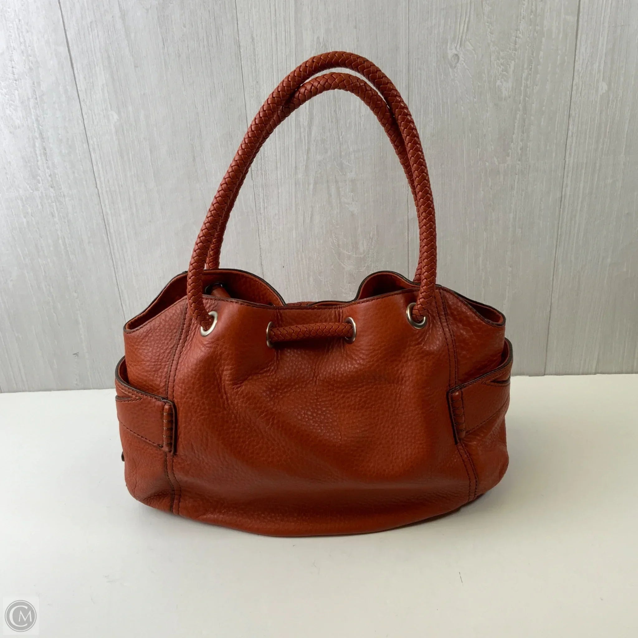 Handbag Leather By Cole-haan, Size: Medium