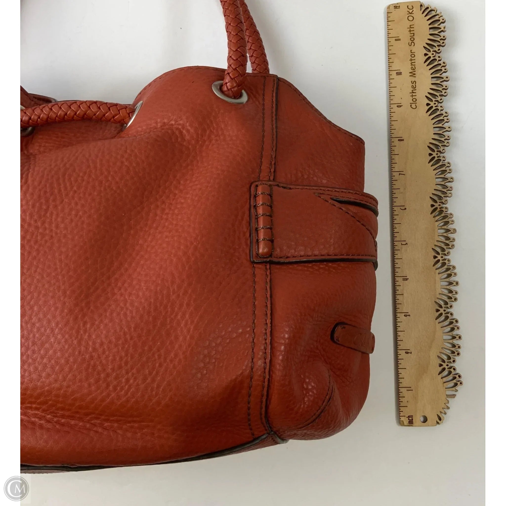Handbag Leather By Cole-haan, Size: Medium