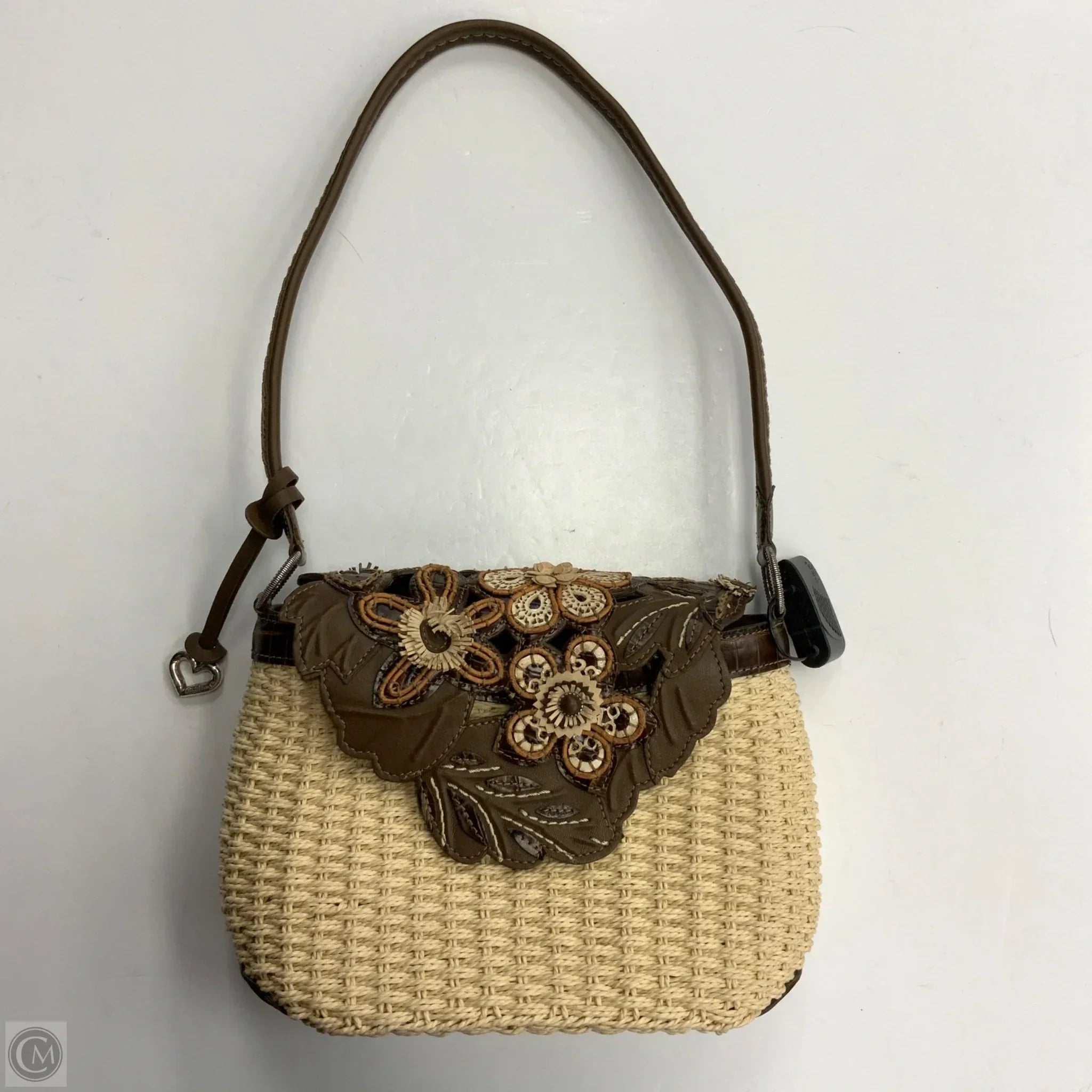 Handbag Leather By Brighton, Size: Small