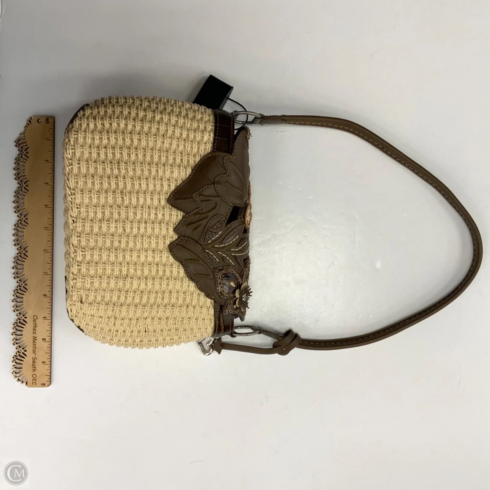 Handbag Leather By Brighton, Size: Small