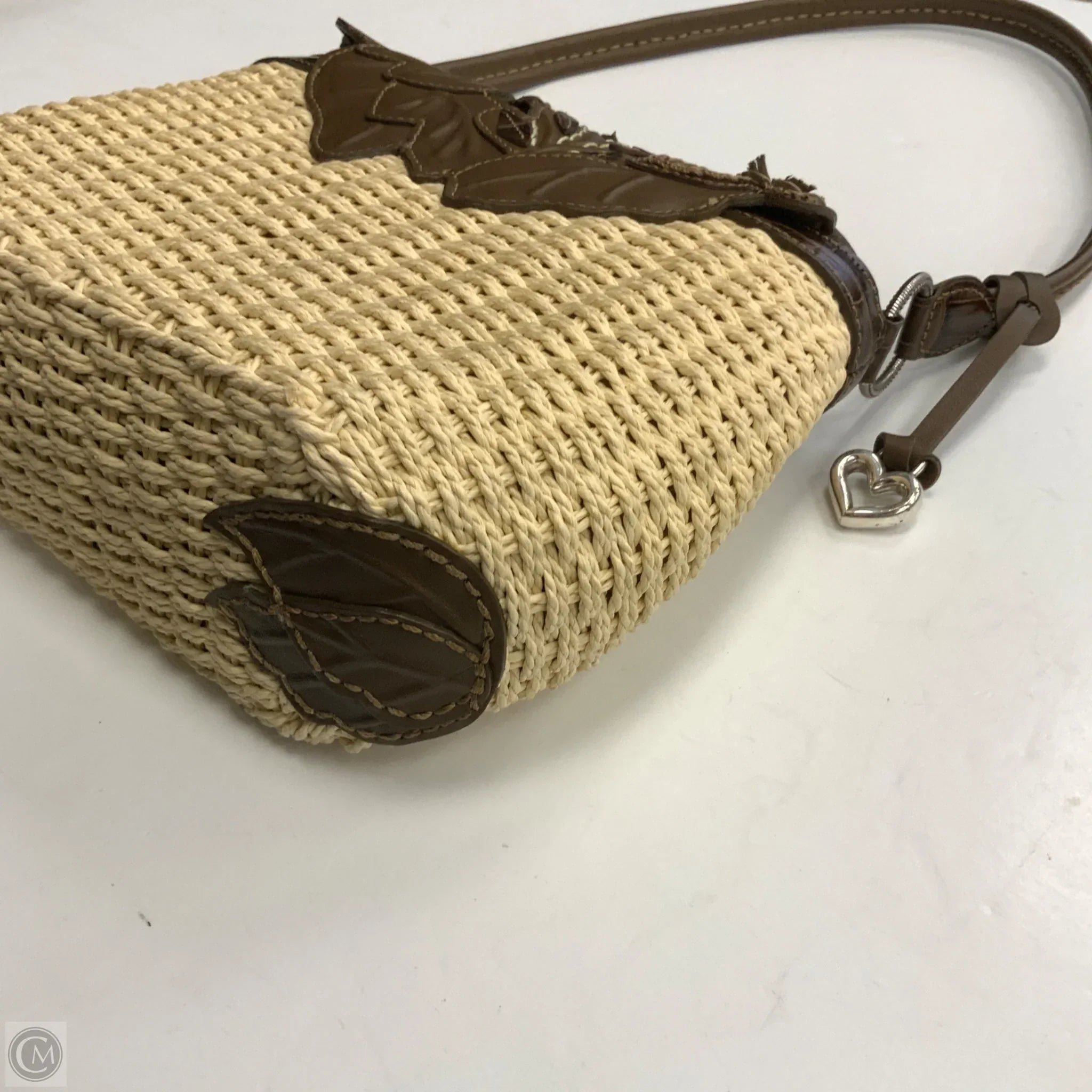 Handbag Leather By Brighton, Size: Small