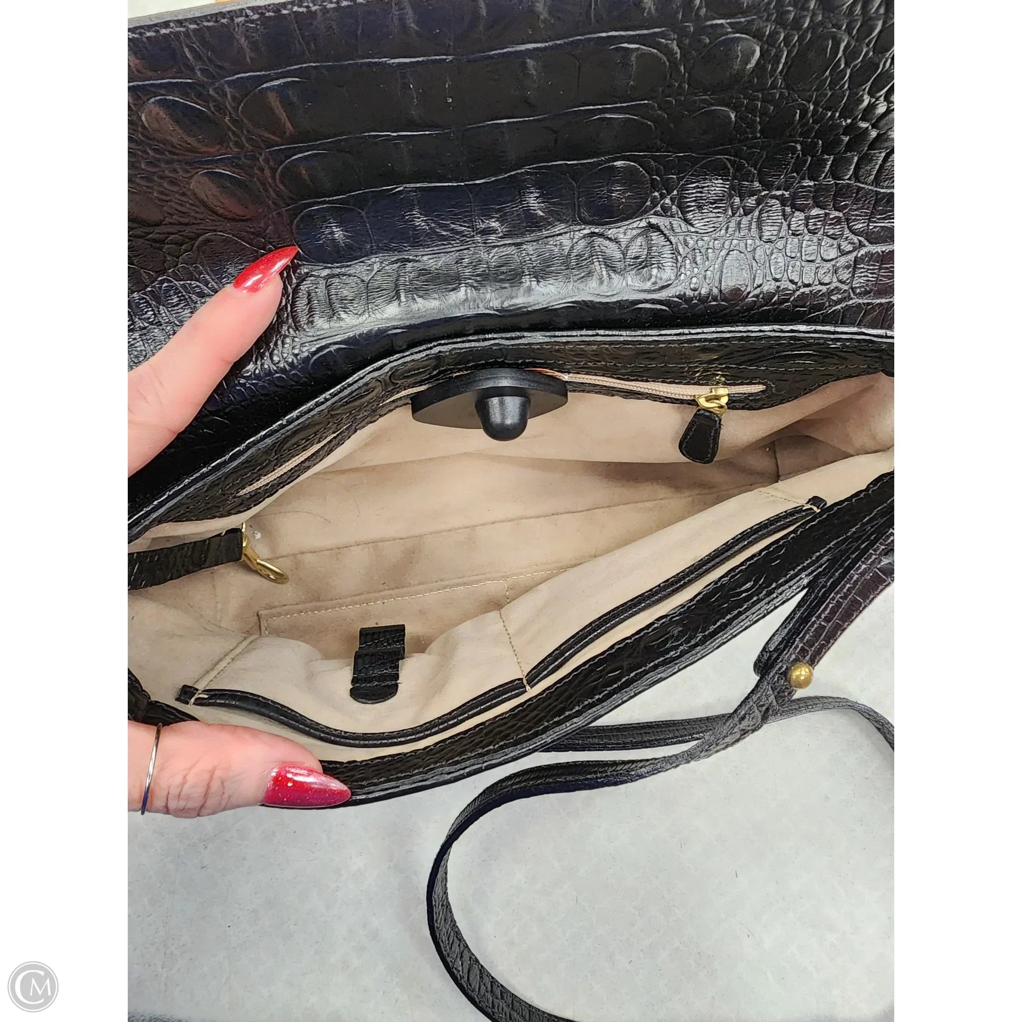 Crossbody Designer By Brahmin, Size: Small