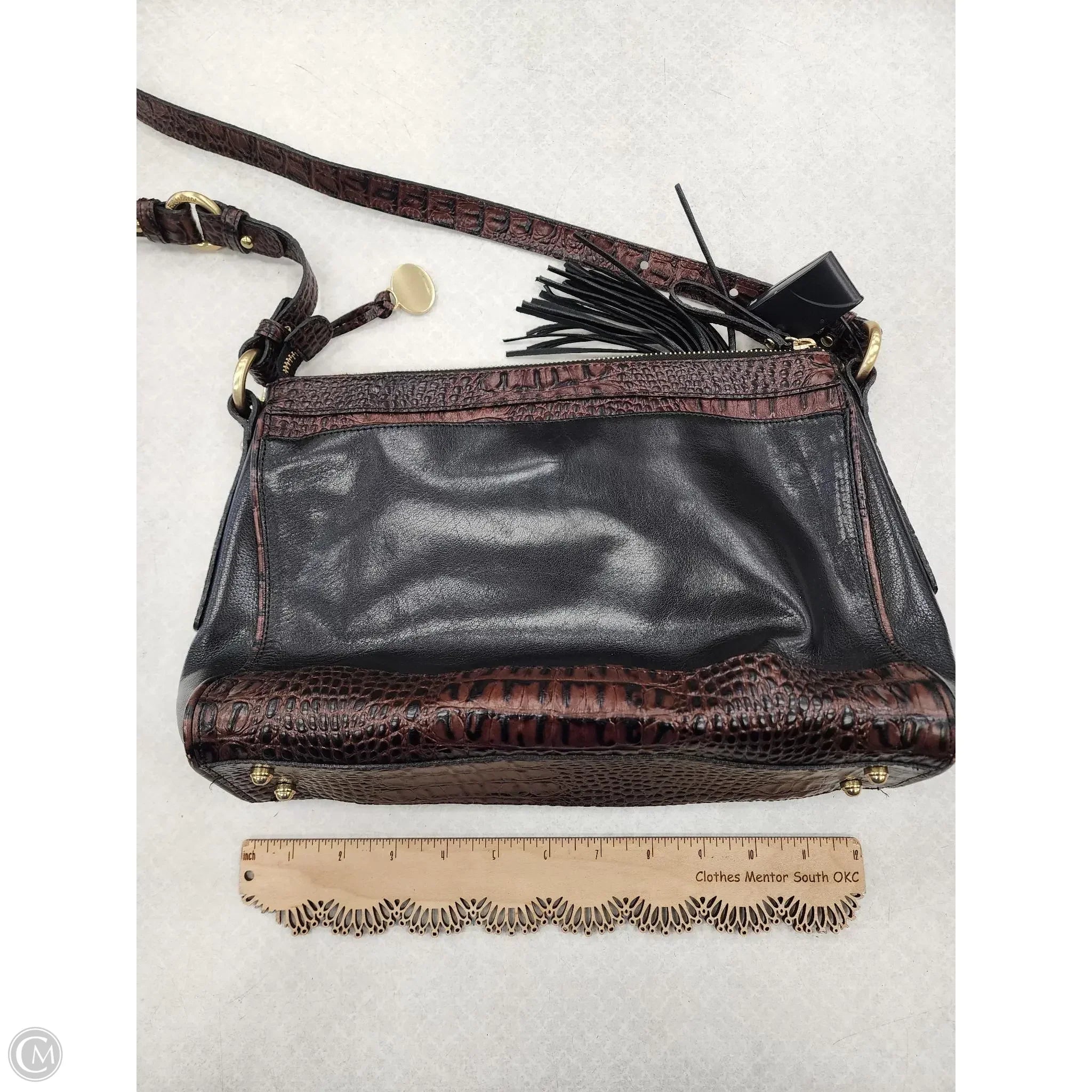 Handbag Designer By Brahmin, Size: Medium