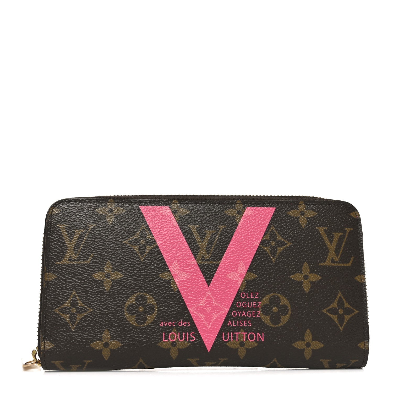 Monogram V Zippy Wallet Grenade