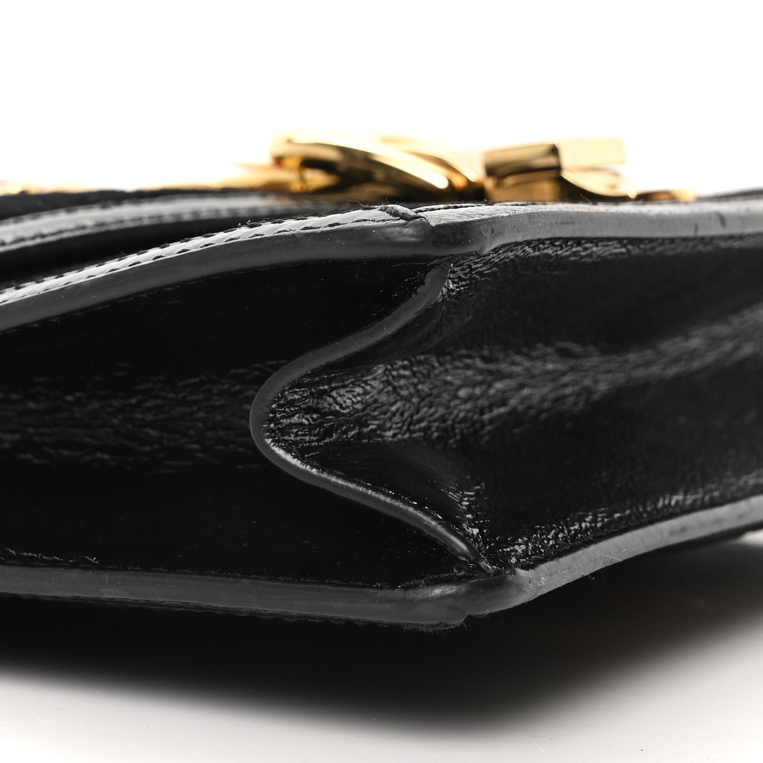 Velvet GG Monogram Small Sylvie Shoulder Bag Black