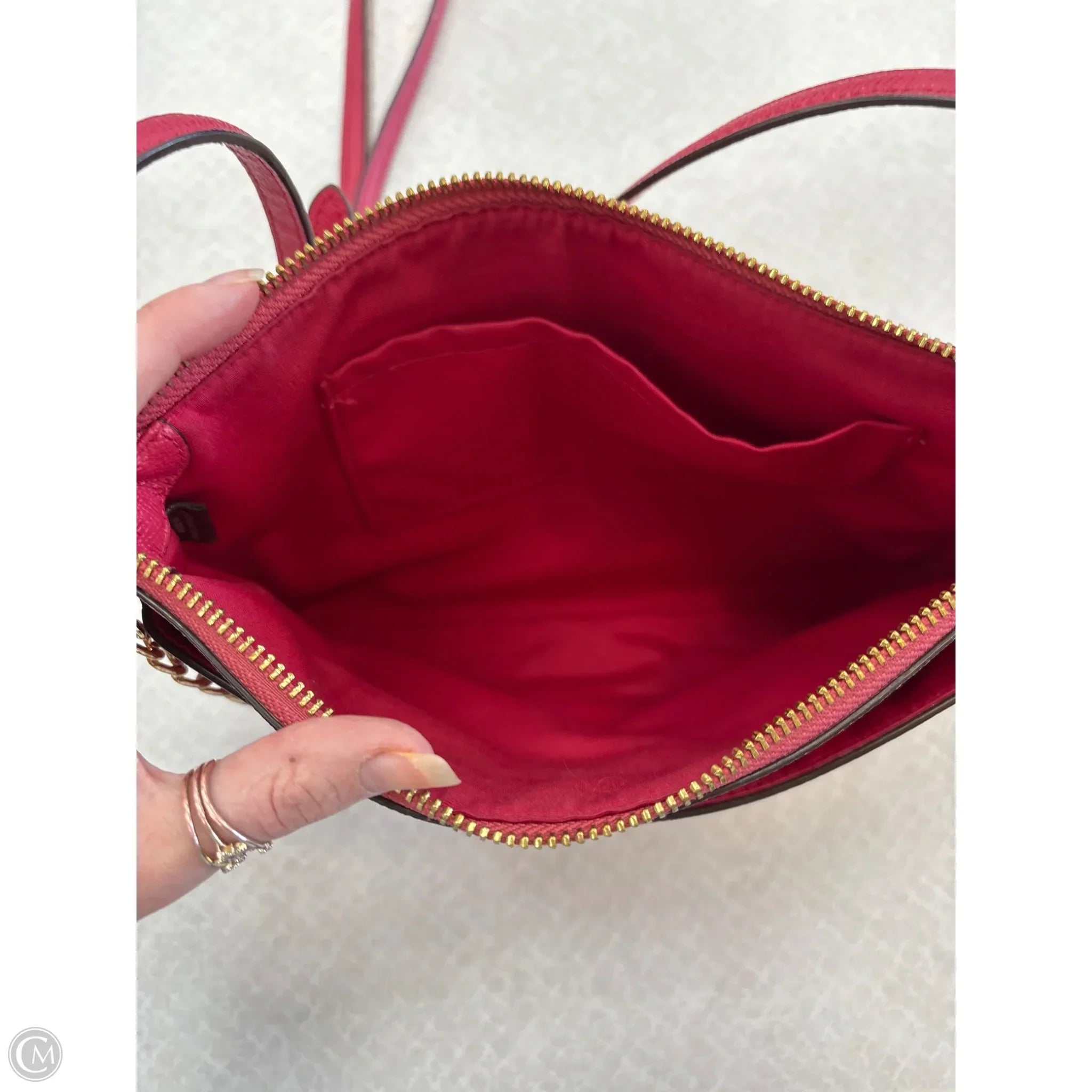 Crossbody Designer By Coach, Size: Small