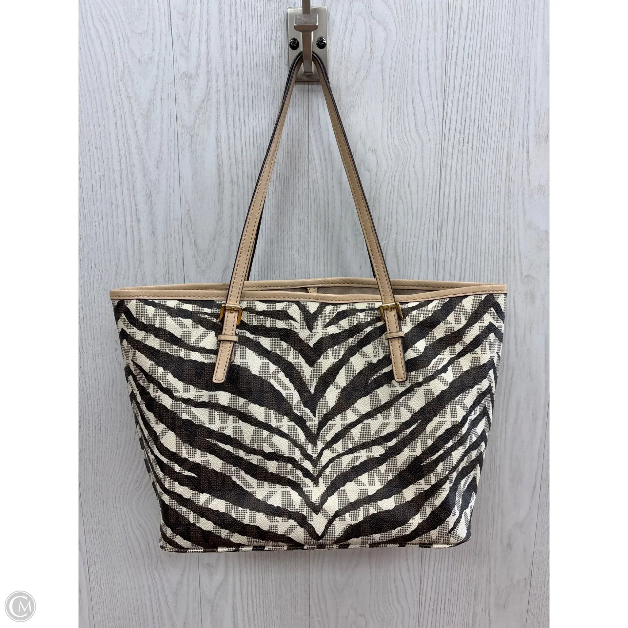 Handbag Designer By Michael Kors, Size: Medium