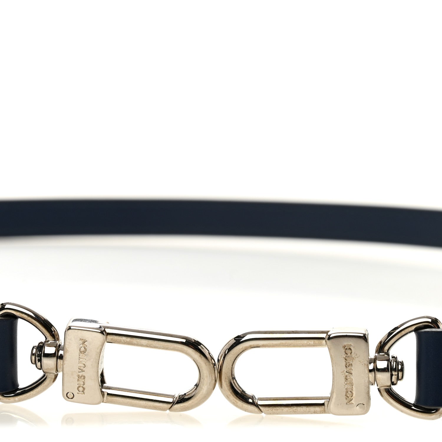 Calfskin 16mm Adjustable Shoulder Strap Indigo