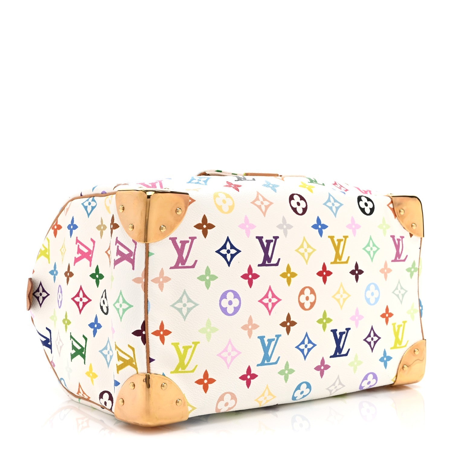 Monogram Multicolor Speedy 30 White